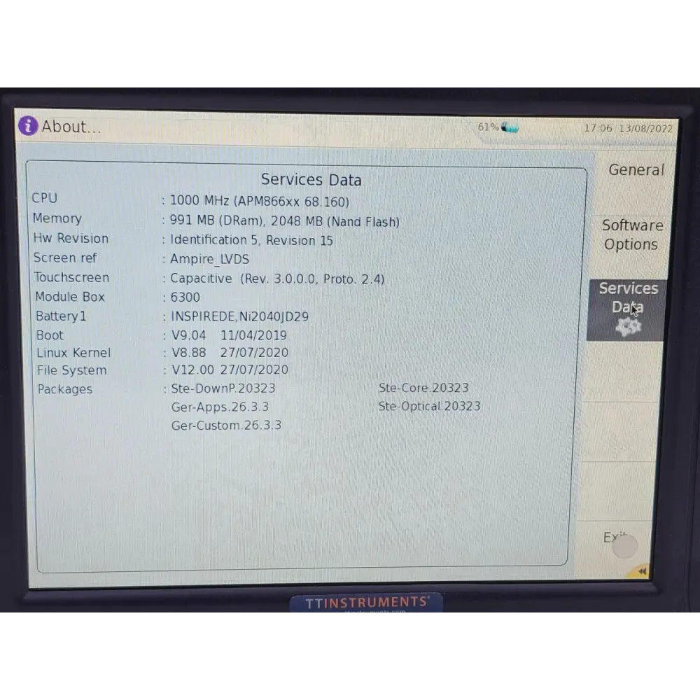 Carry case for Viavi MTS 6000A V2 OTDR system, exterior view