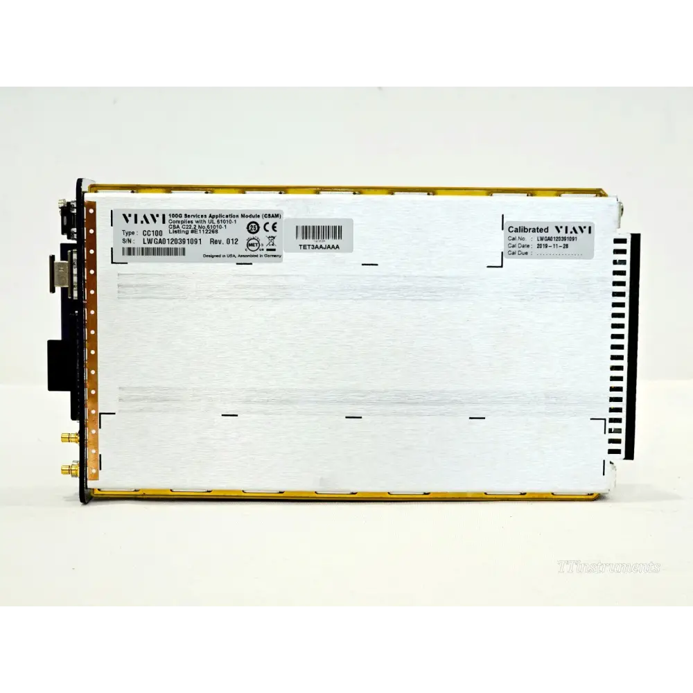 Viavi JDSU MTS 6000A V2 with BERT CSAM CC100 1G/10G/40G/100G Ethernet CSAM17