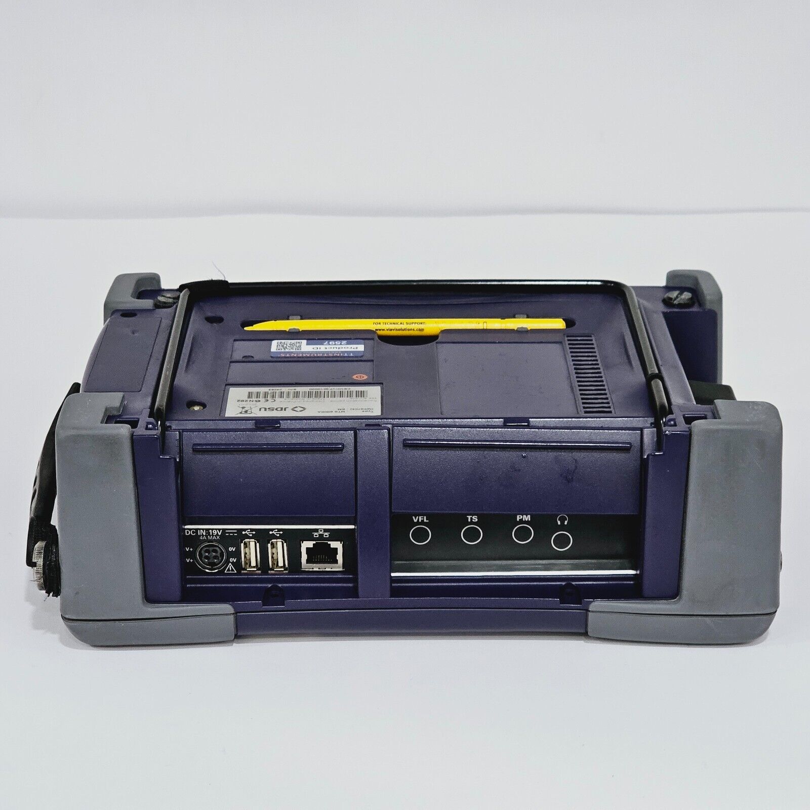 Viavi JDSU MTS 6000A w/ 8126 HD OTDR 1310/1550 nm SM 42/40 dB LR PC 380KM E8126