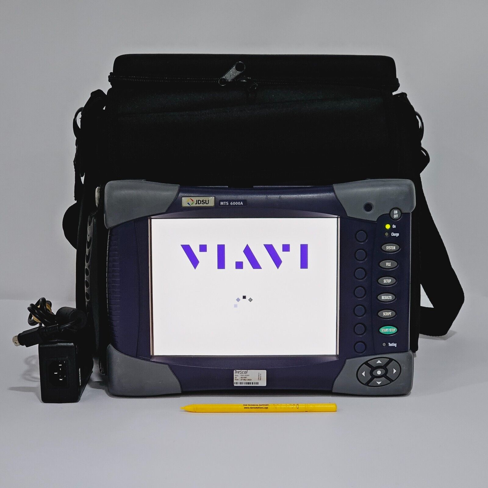 Viavi JDSU MTS 6000A w/ 8126 HD OTDR 1310/1550 nm SM 42/40 dB LR PC 380KM E8126