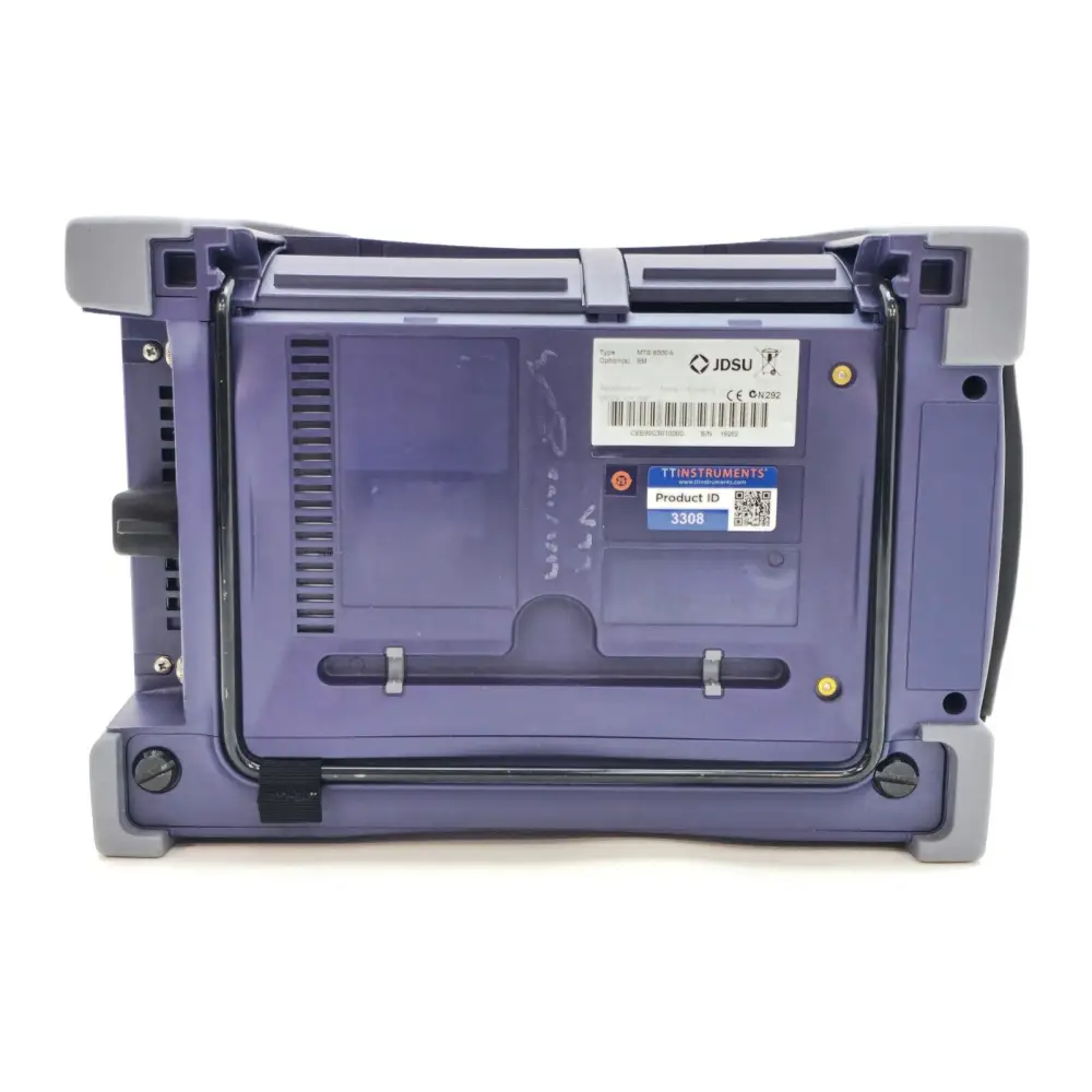 Viavi MTS 6000A with 8126 LR module, right-side port and connector view