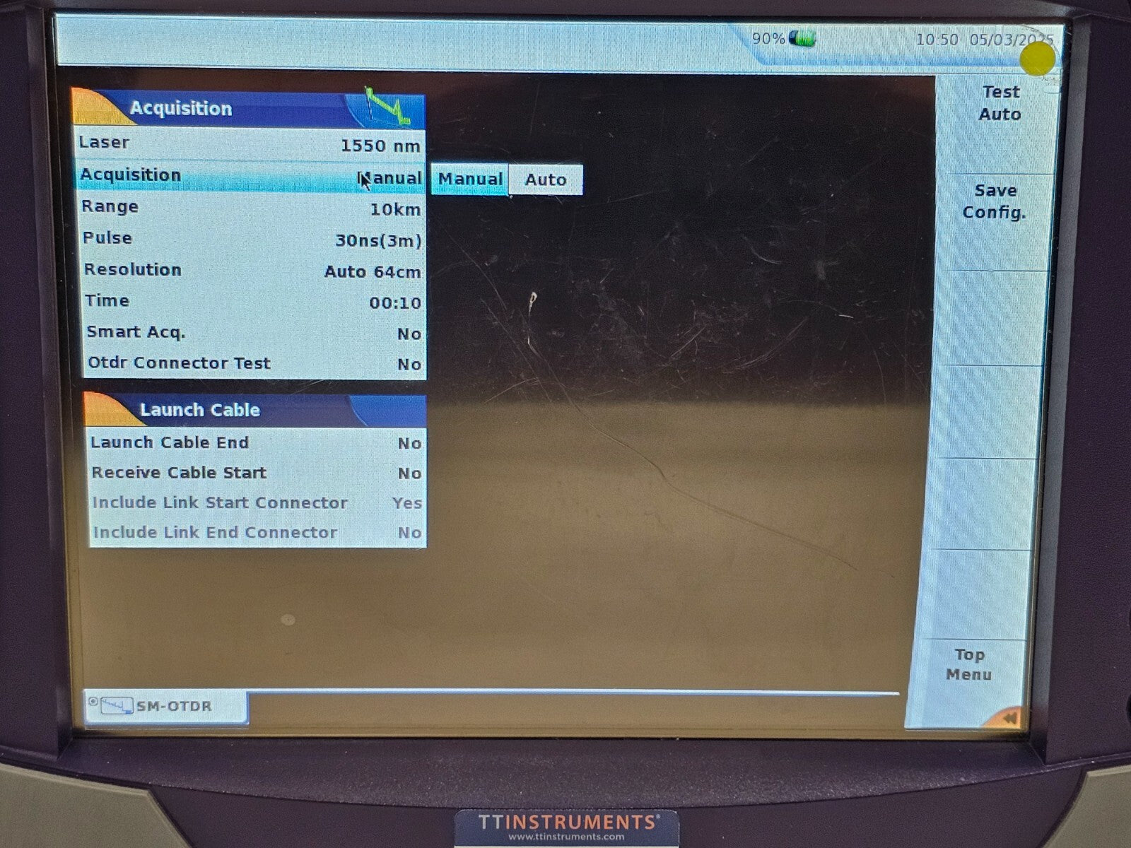 Viavi JDSU MTS 6000A w/ 8126 MR OTDR 1310/1550 nm SM 40/38 dB MR