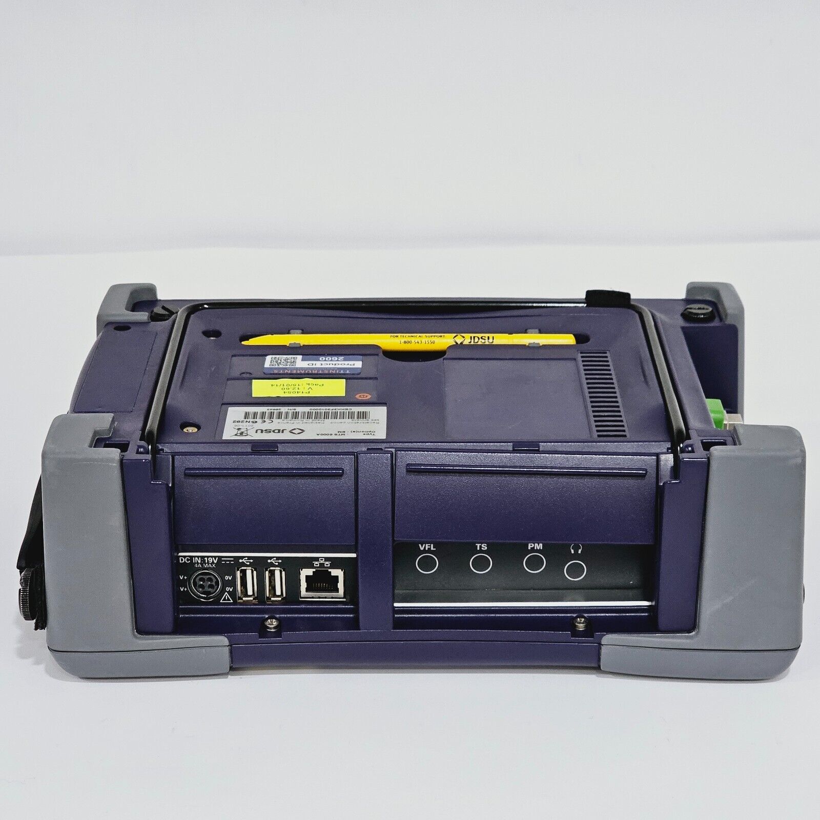 Viavi JDSU MTS 6000A w/ 8126 MR OTDR 1310/1550 nm SM 40/38 dB MR High Res APC