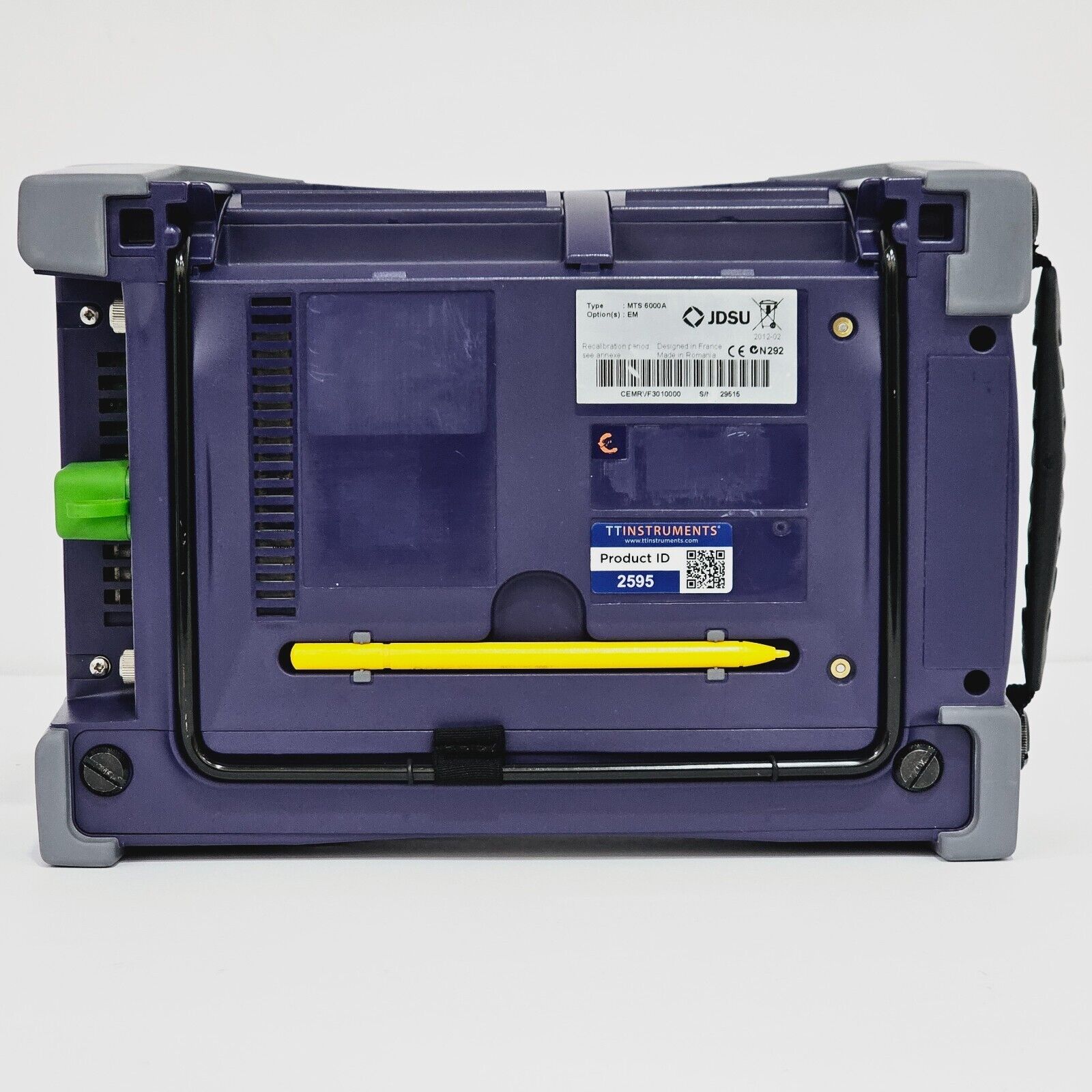 Viavi JDSU MTS 6000A w/ 8138 VLR49 1310/1490/1550 nm SM OTDR VLR 45/42/43 dB APC