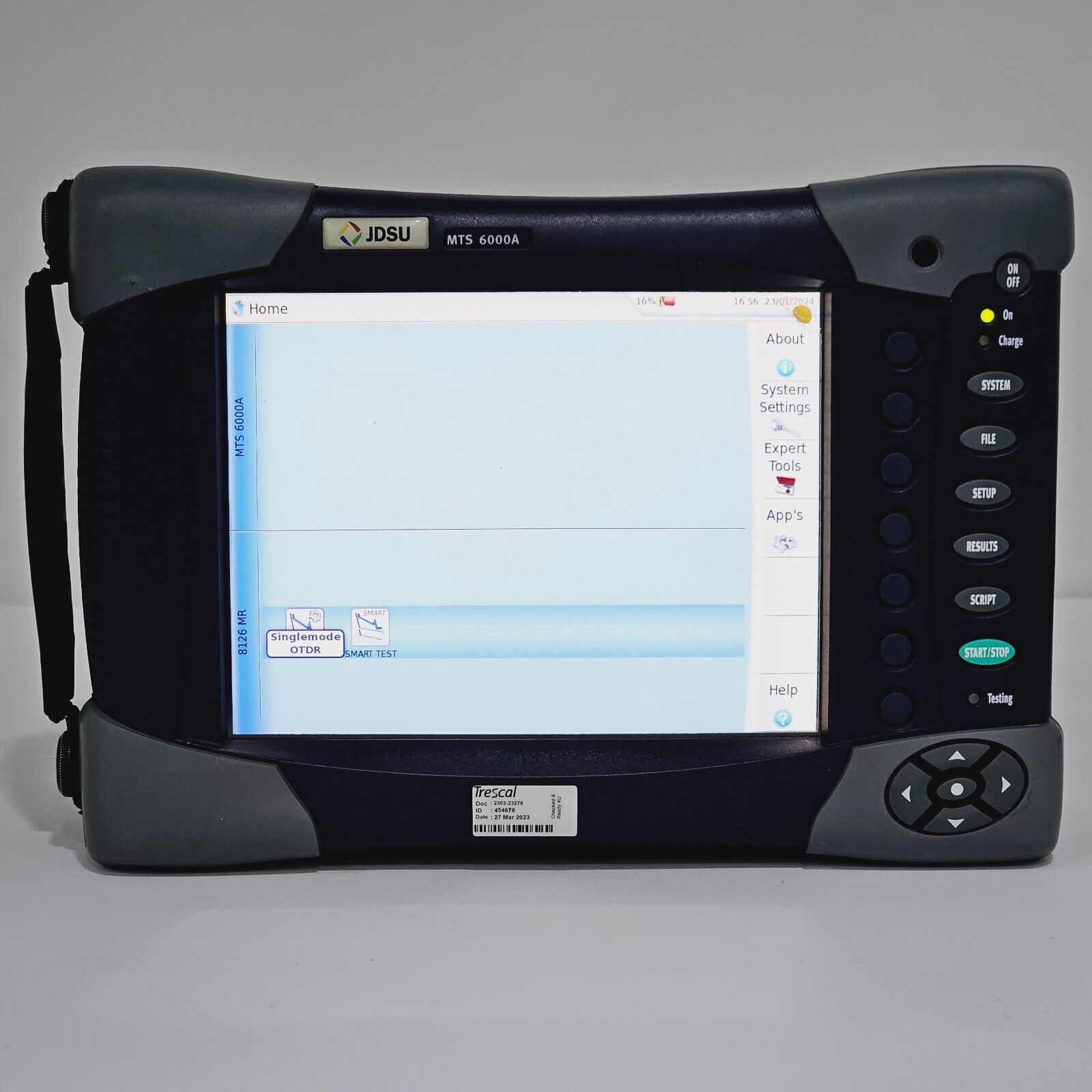 Viavi JDSU MTS 6000A with 8126 OTDR 1310/1550 nm SM 40/38 dB