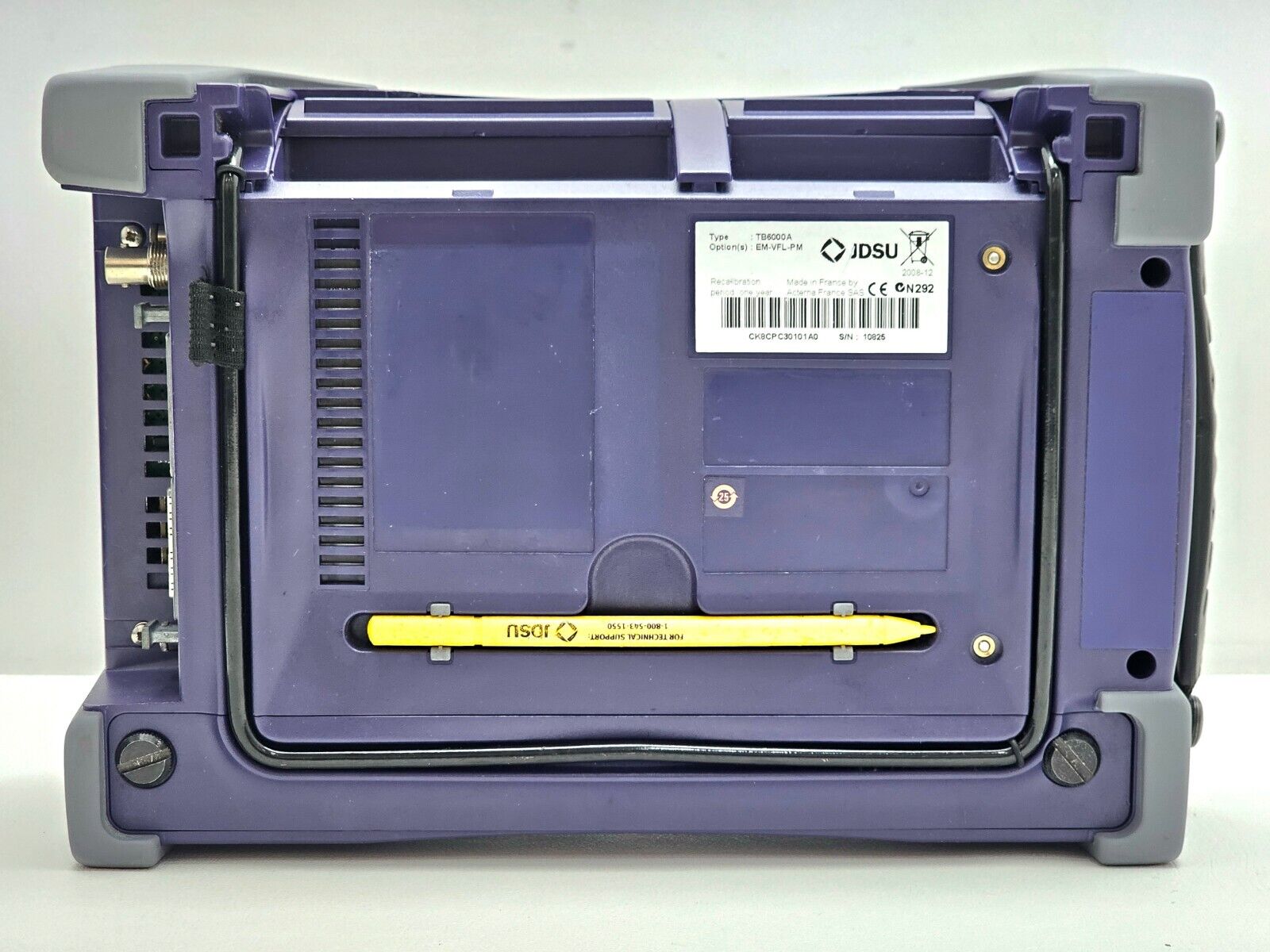 Viavi JDSU MTS 6000A with BERT MSAM C1004 Module 1G Ethernet Fibre Channel OTN