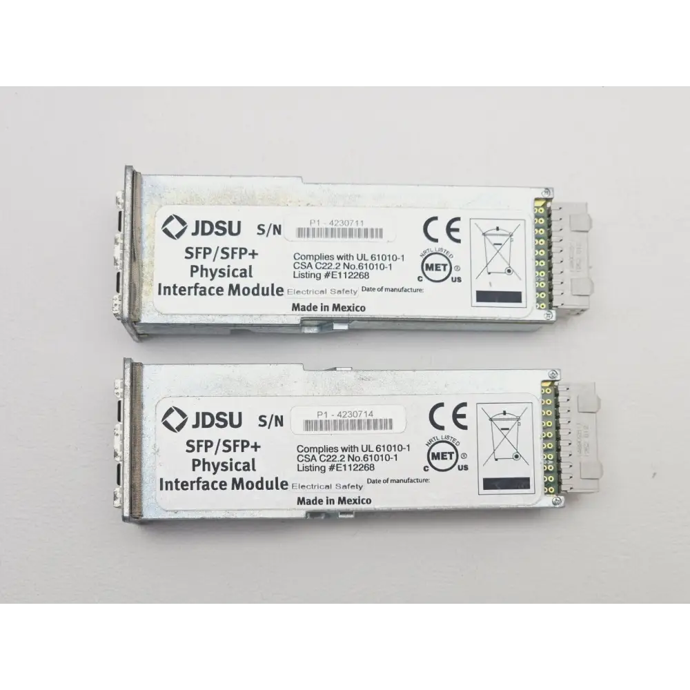 Viavi MTS 6000A dual port 10G mode screen showing port configuration