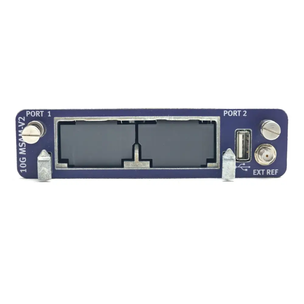 Viavi MTS 6000A showing OC-48 STM-16 SONET SDH test interface