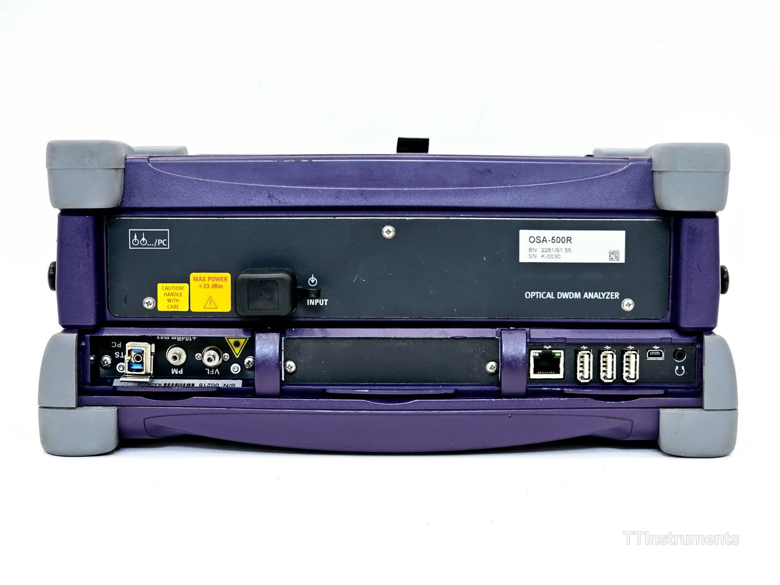 Viavi JDSU MTS 8000e (V2) with OSA-500R 2281/91.55 Optical DWDM Analyzer