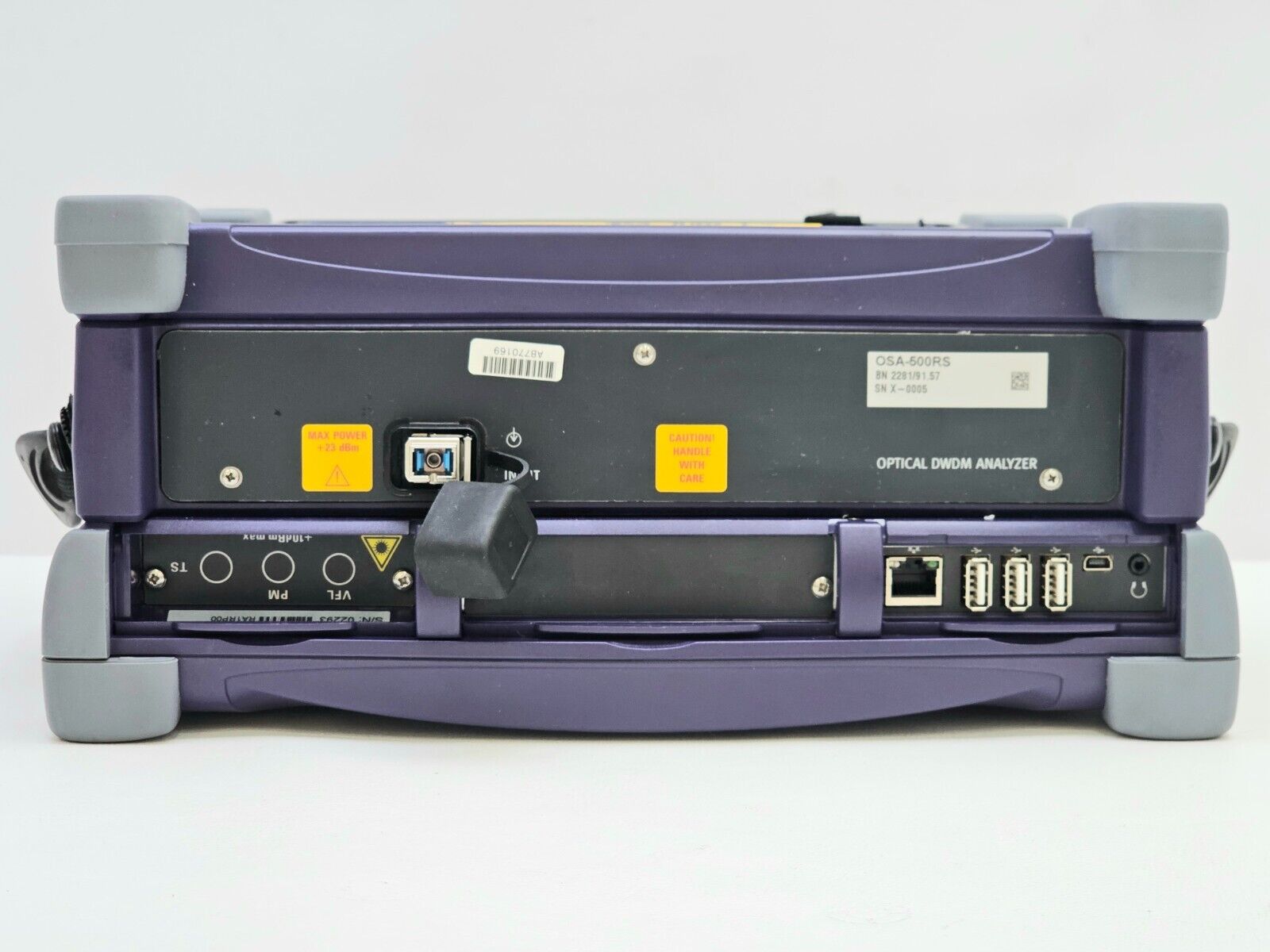 Viavi JDSU MTS 8000e V2 with OSA-500RS 2281/91.57 Optical DWDM Analyzer OSA PC