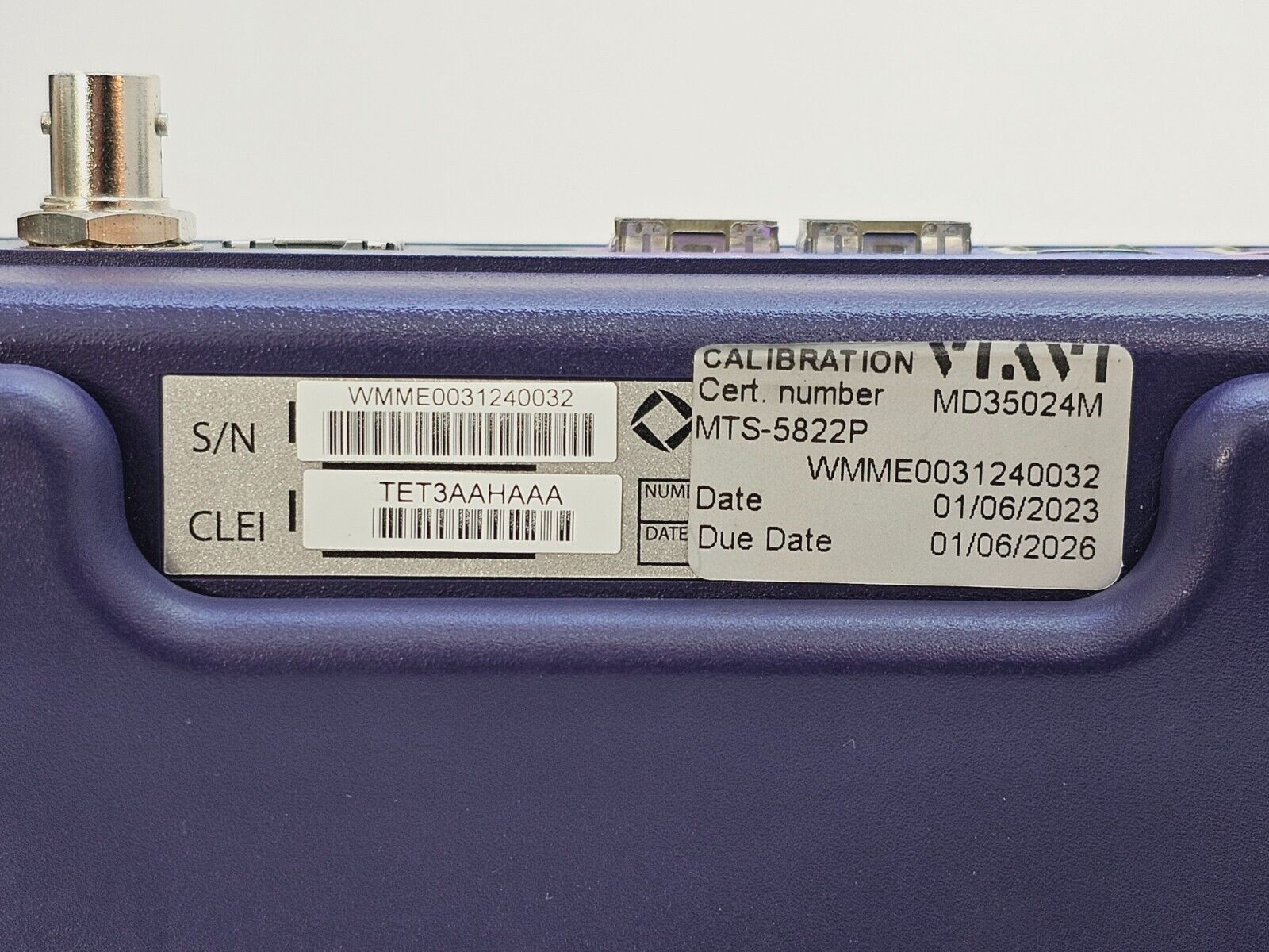 Viavi JDSU MTS/T-BER 5800 V2 5822P Dual Port Network Tester 10G Ethernet Gigabit