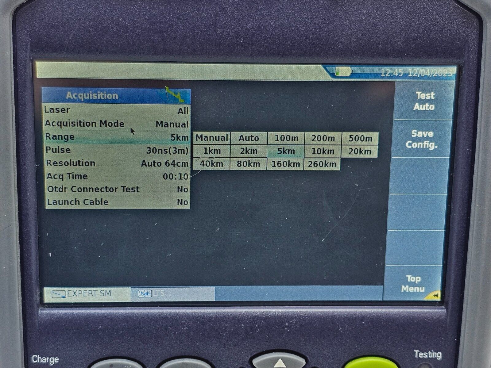 Viavi JDSU MTS T-BERD 2000 with PM / VFL & 4126 MA2 SM OTDR Module 1310/1550 nm