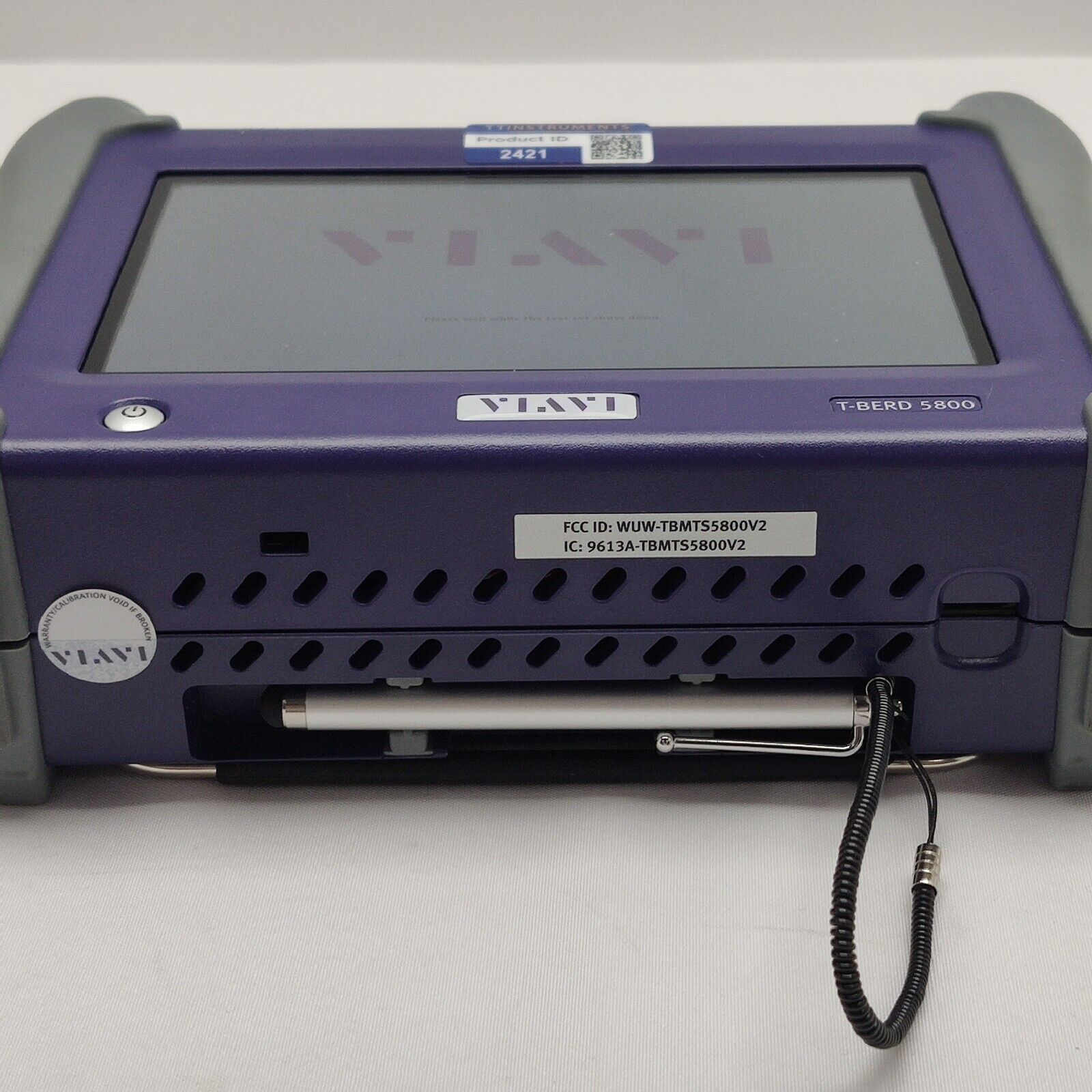 Viavi JDSU MTS T-BERD 5800 V2 w/ 5811P Ethernet Tester 1GigE Optical Electrical