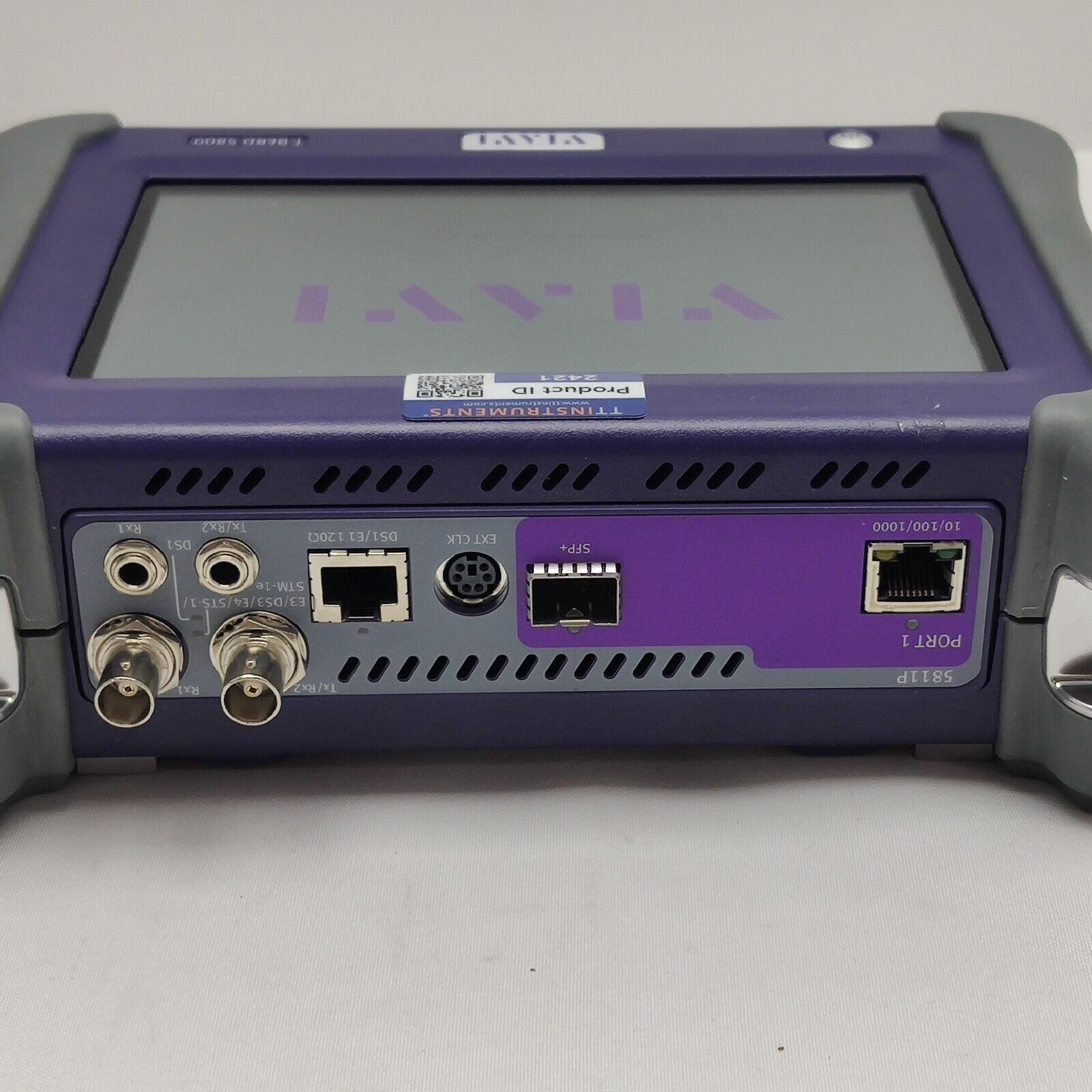 Viavi JDSU MTS T-BERD 5800 V2 w/ 5811P Ethernet Tester 1GigE Optical Electrical