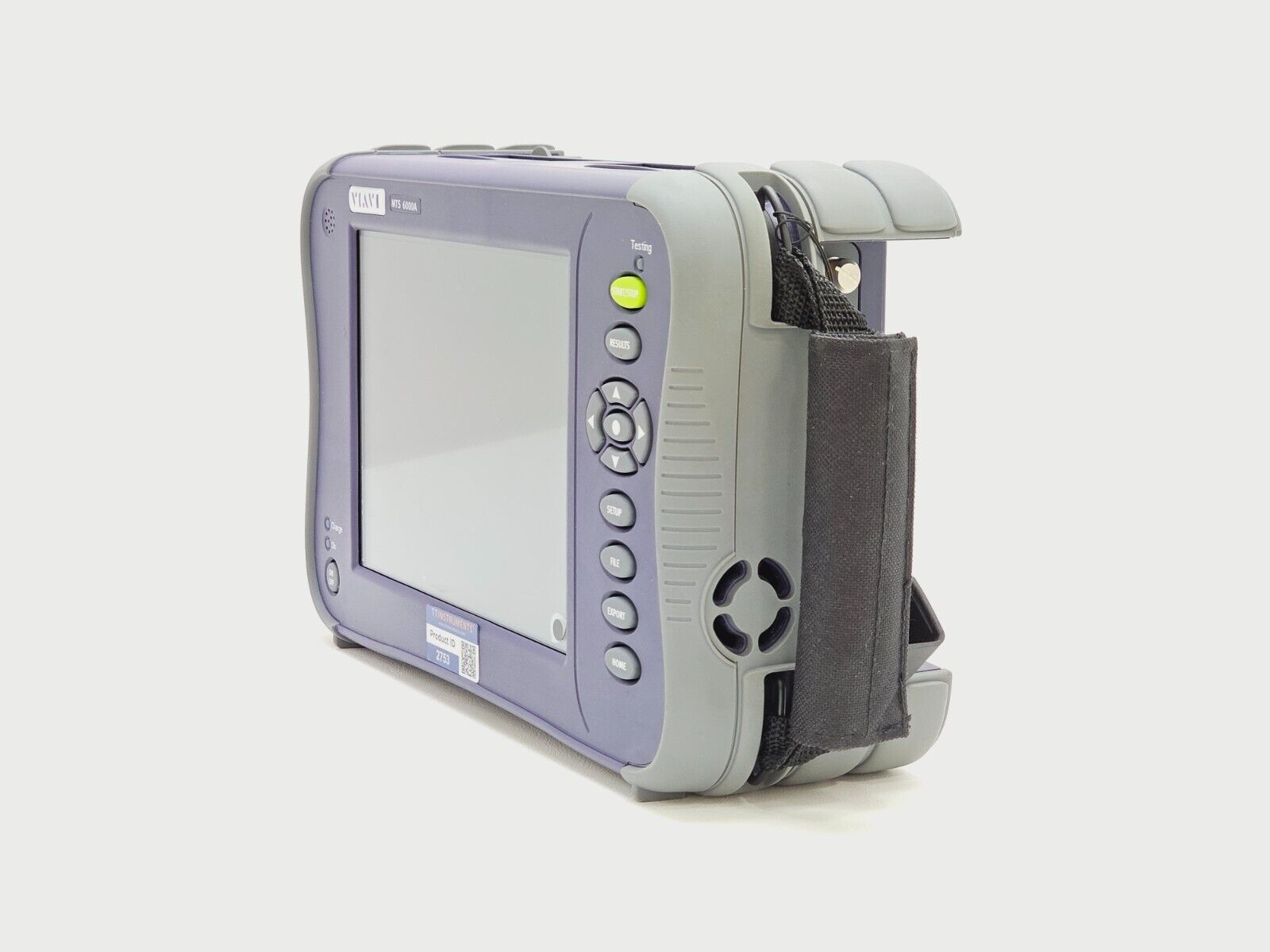 Viavi T-BERD 6000A V2 top view showing module carrier bay without module fitted