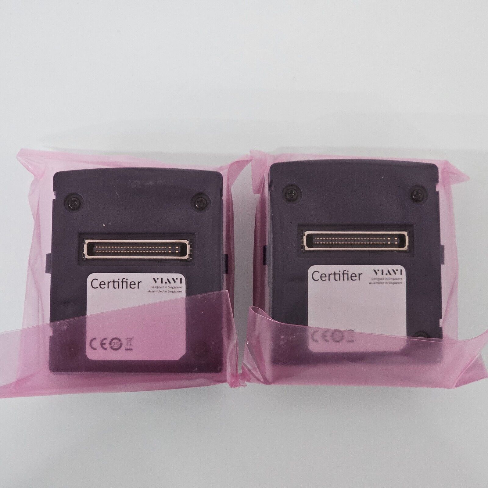 Viavi JDSU NGC-4500-6ACH2 2x CAT 6A Channel Adapters for the NGC-4500 Certifier