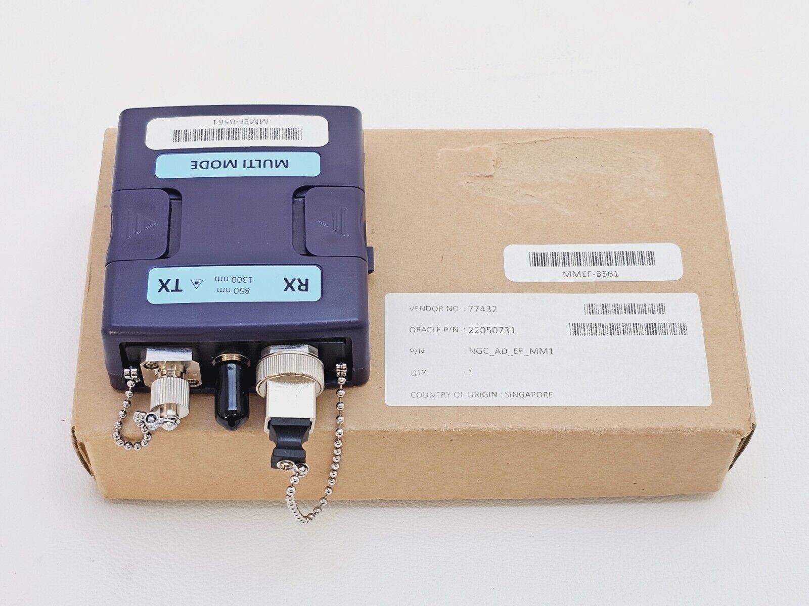 Viavi JDSU NGC_AD_EF_MM1 Certifier Multimode Fiber Adapters EF Compliant MM