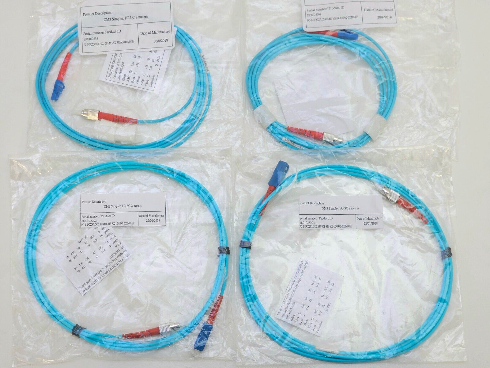 Viavi JDSU NGC_AD_EF_MM1 Certifier Multimode Fiber Adapters EF Compl 850 1300 nm