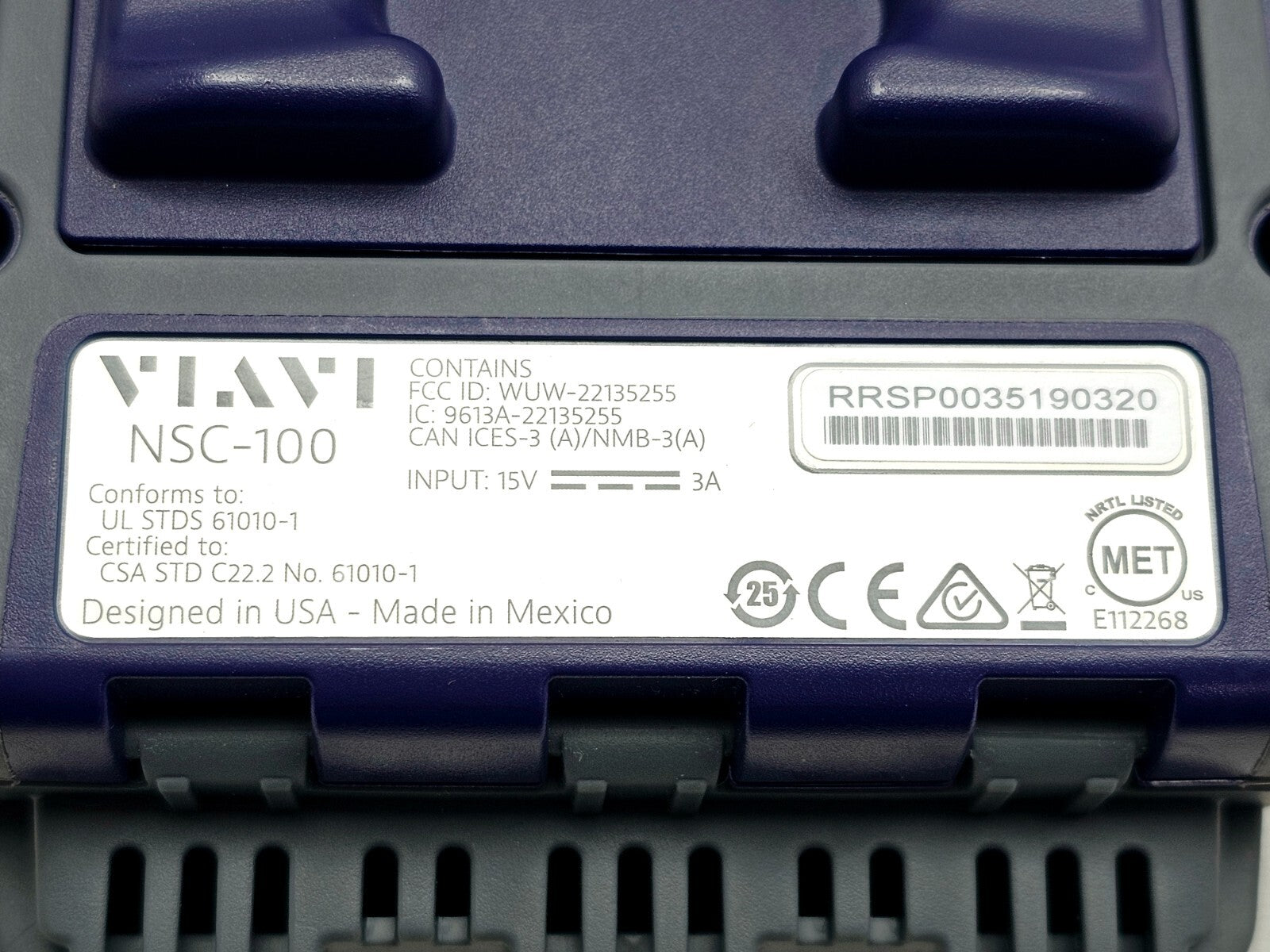 Viavi JDSU NSC-100 Network & Service Companion 1G AND 10G LOOPBACK GPON + MORE
