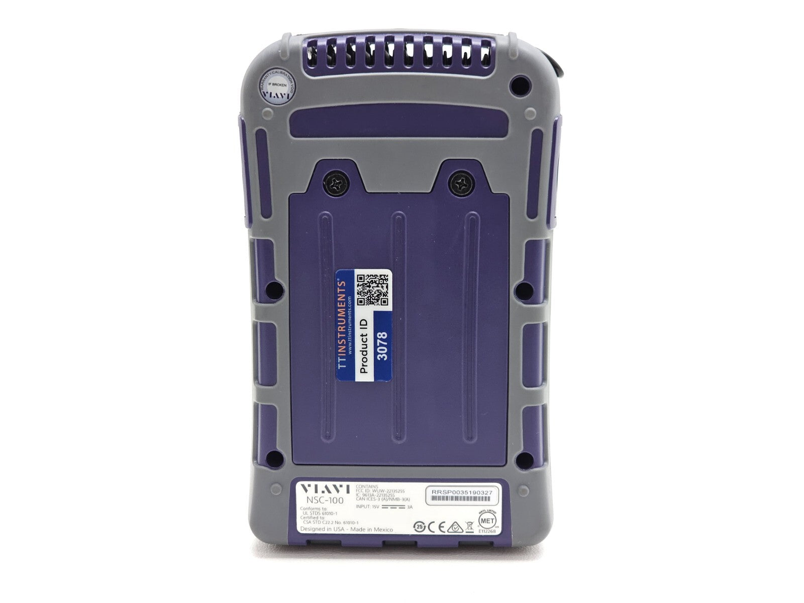 Viavi JDSU NSC-100 Network & Service Companion + Opt. Ethernet GPON WIFI