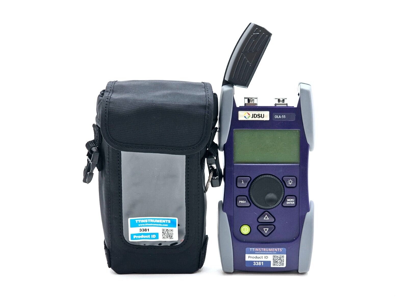 Viavi JDSU OLA-55 Fiber Optical Level Attenuator 1250-1650 nm SM 2280/01 +23 dBm