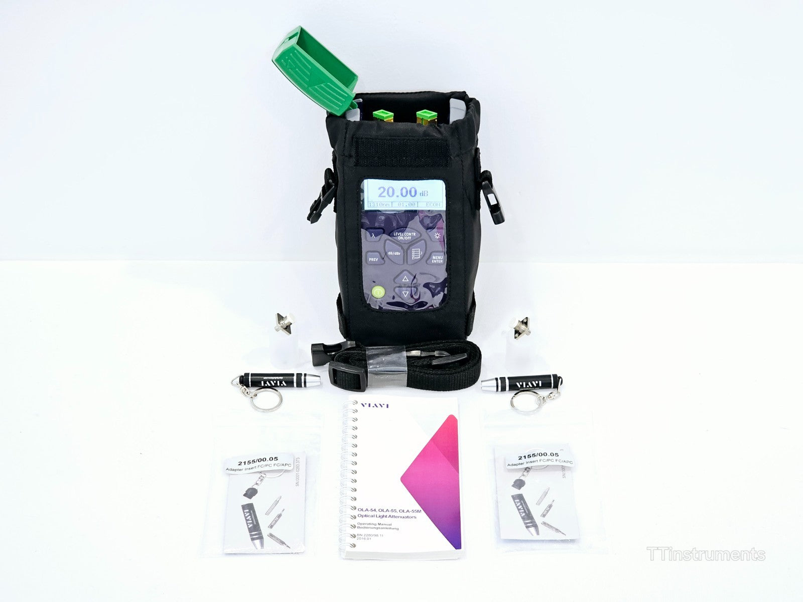 Viavi JDSU OLA-55M Fiber Optical Level Attenuator 1260-1650 nm SM 2280/22 SC/APC