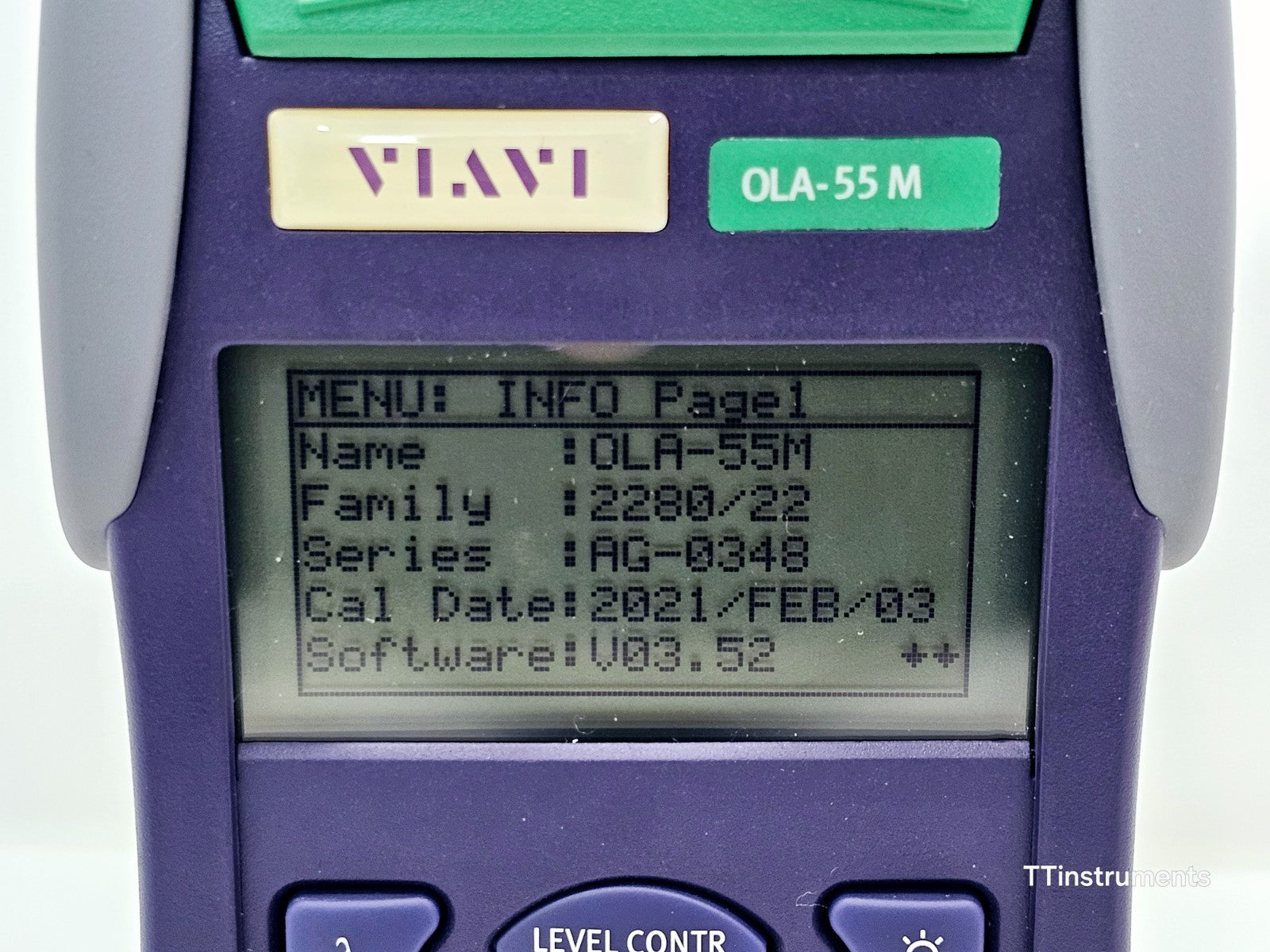 Viavi JDSU OLA-55M Fiber Optical Level Attenuator 1260-1650 nm SM 2280/22 SC/APC