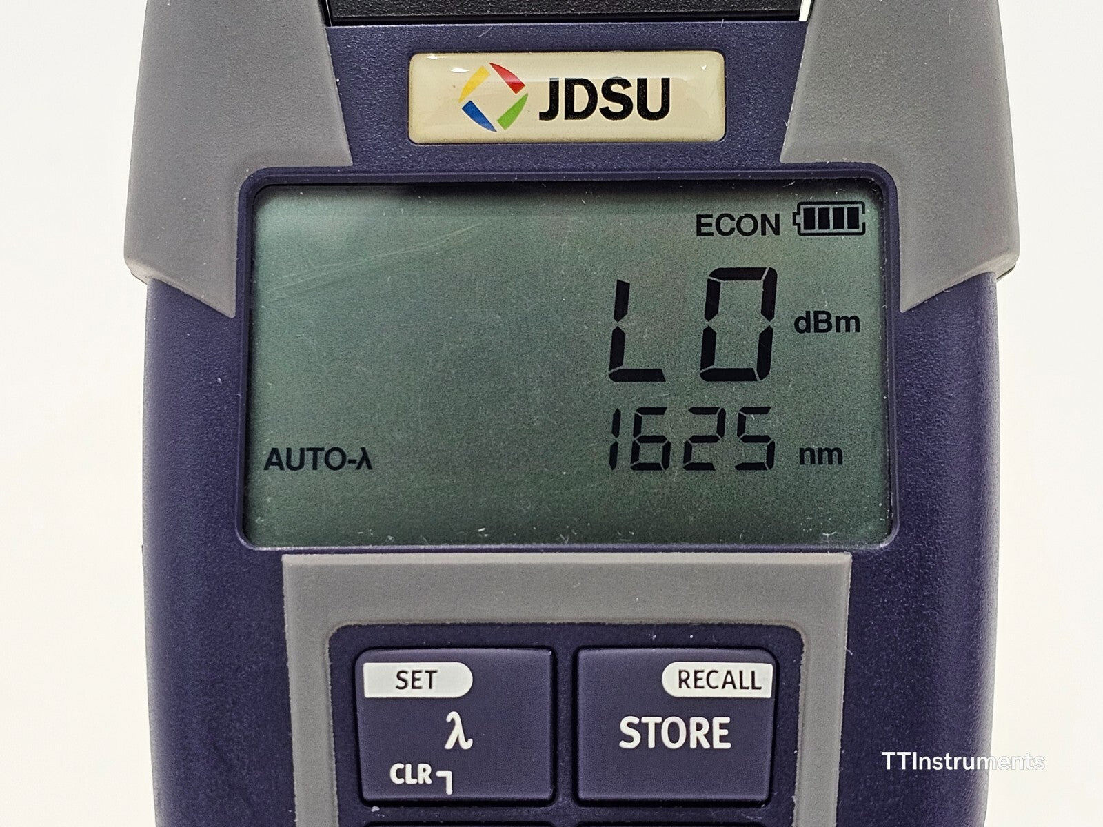 Viavi JDSU OLP-35 Optical Power Meter 2302/12 780 to 1650 nm InGaAs 2.5mm Connec