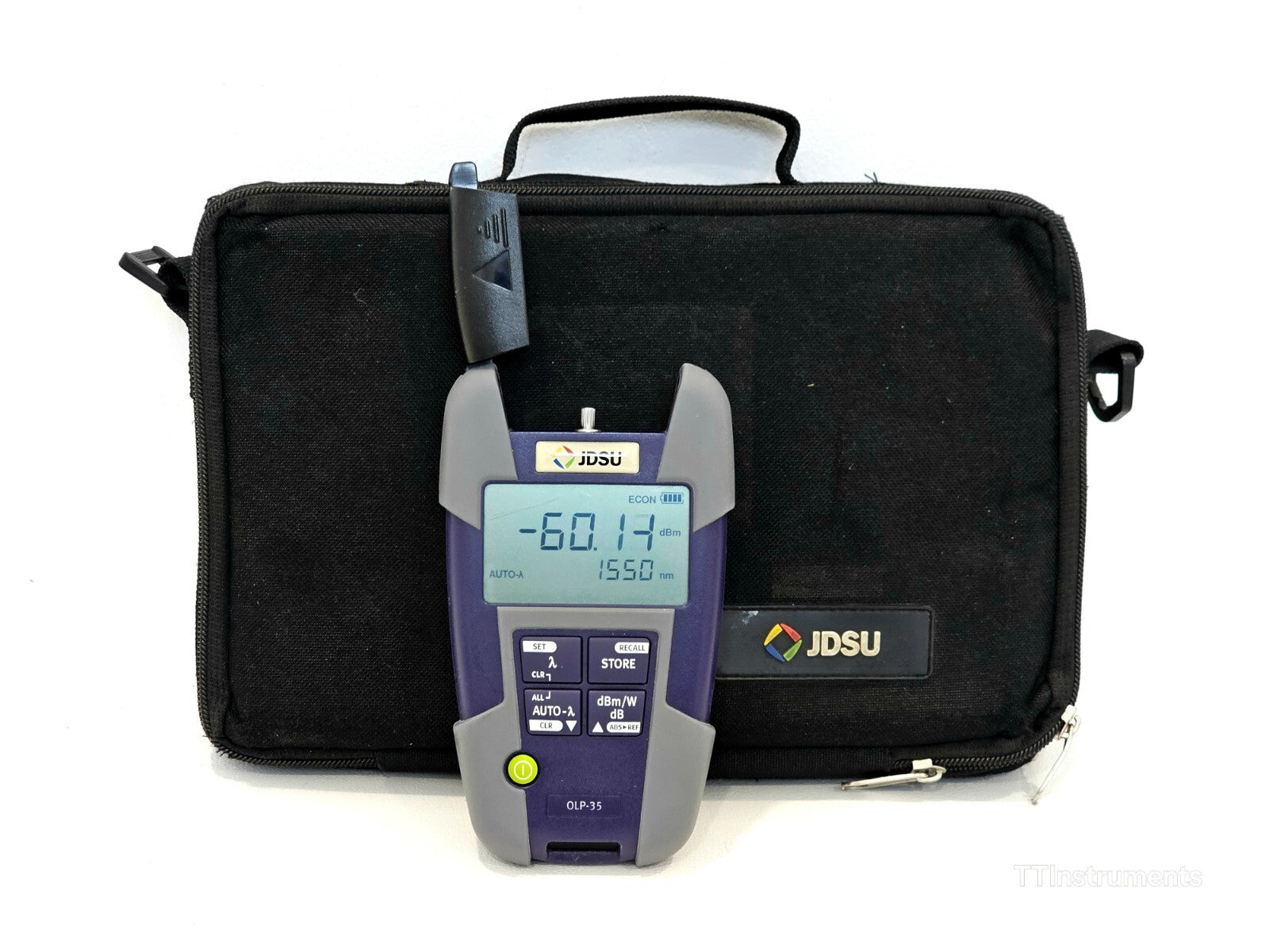 Viavi JDSU OLP-35 Optical Power Meter 2302/12 780 to 1650 nm InGaAs 2.5mm Connec