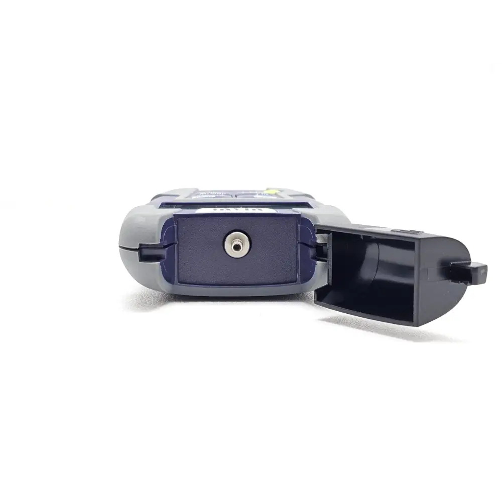 Viavi JDSU OLP-38 power meter rear panel and label detail