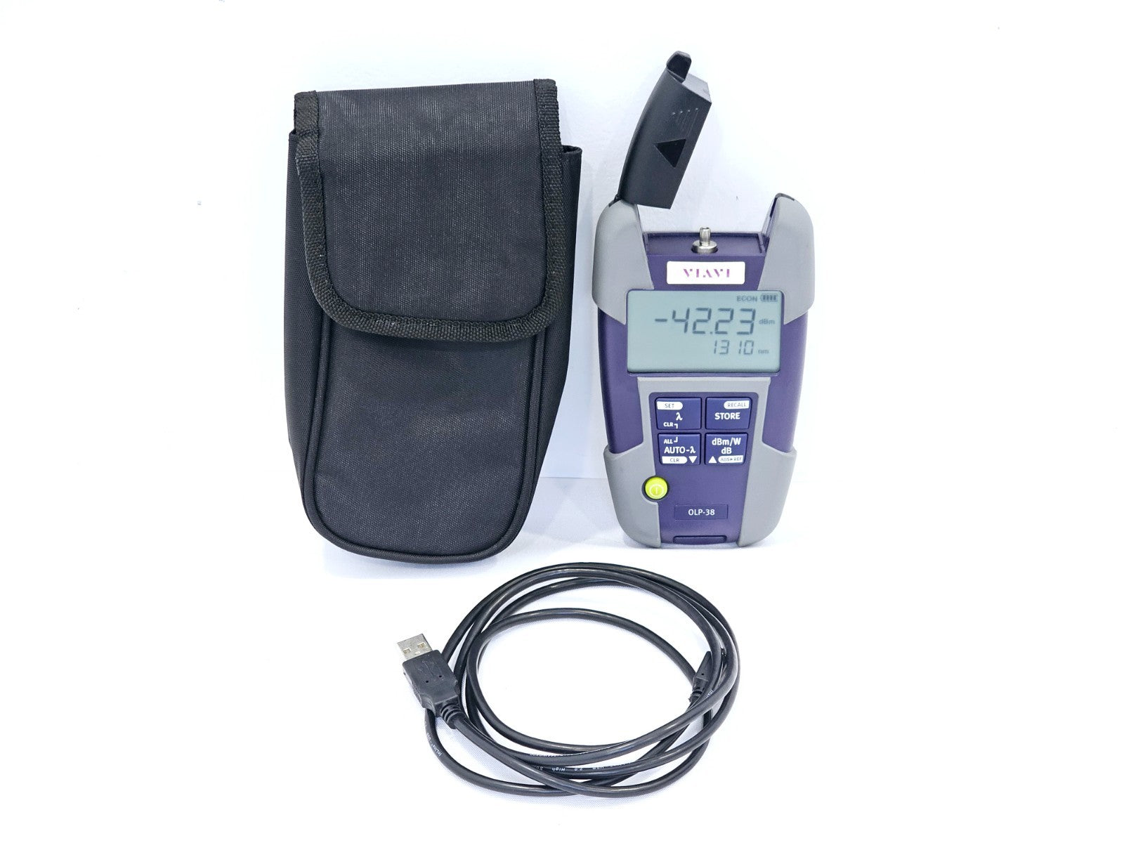 Viavi JDSU OLP-38 Optical Power Meter 2302/13 780 to 1650 nm InGaAs 2.5mm