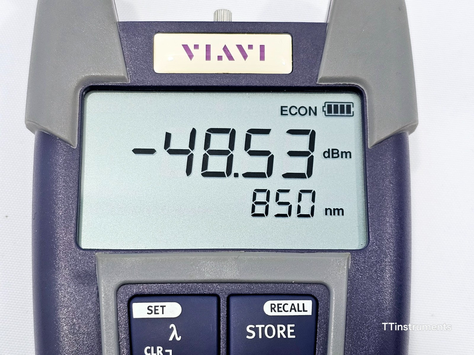 Viavi JDSU OLP-38 Optical Power Meter 2302/13 780 to 1650 nm InGaAs 2.5mm