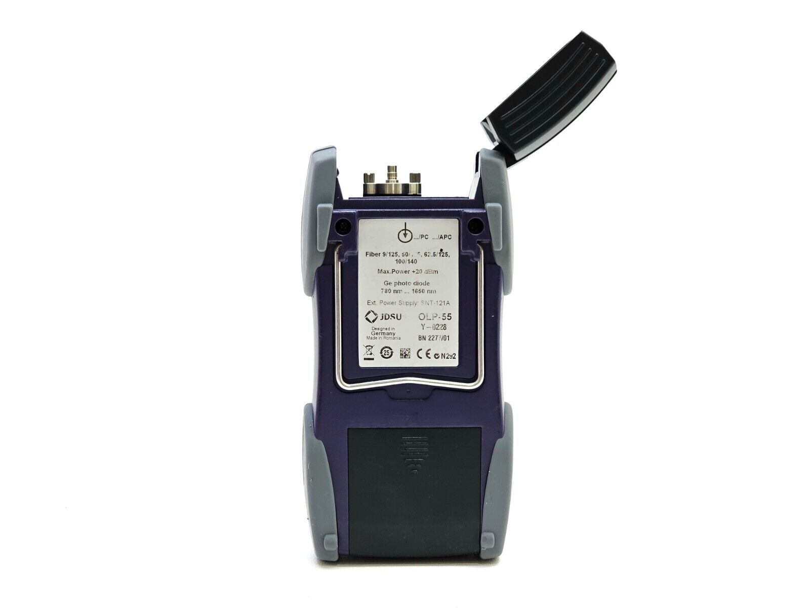 Viavi JDSU OLP-55 Optical Power Meter 2277/01 780nm to 1650nm PC/APC SM/MM