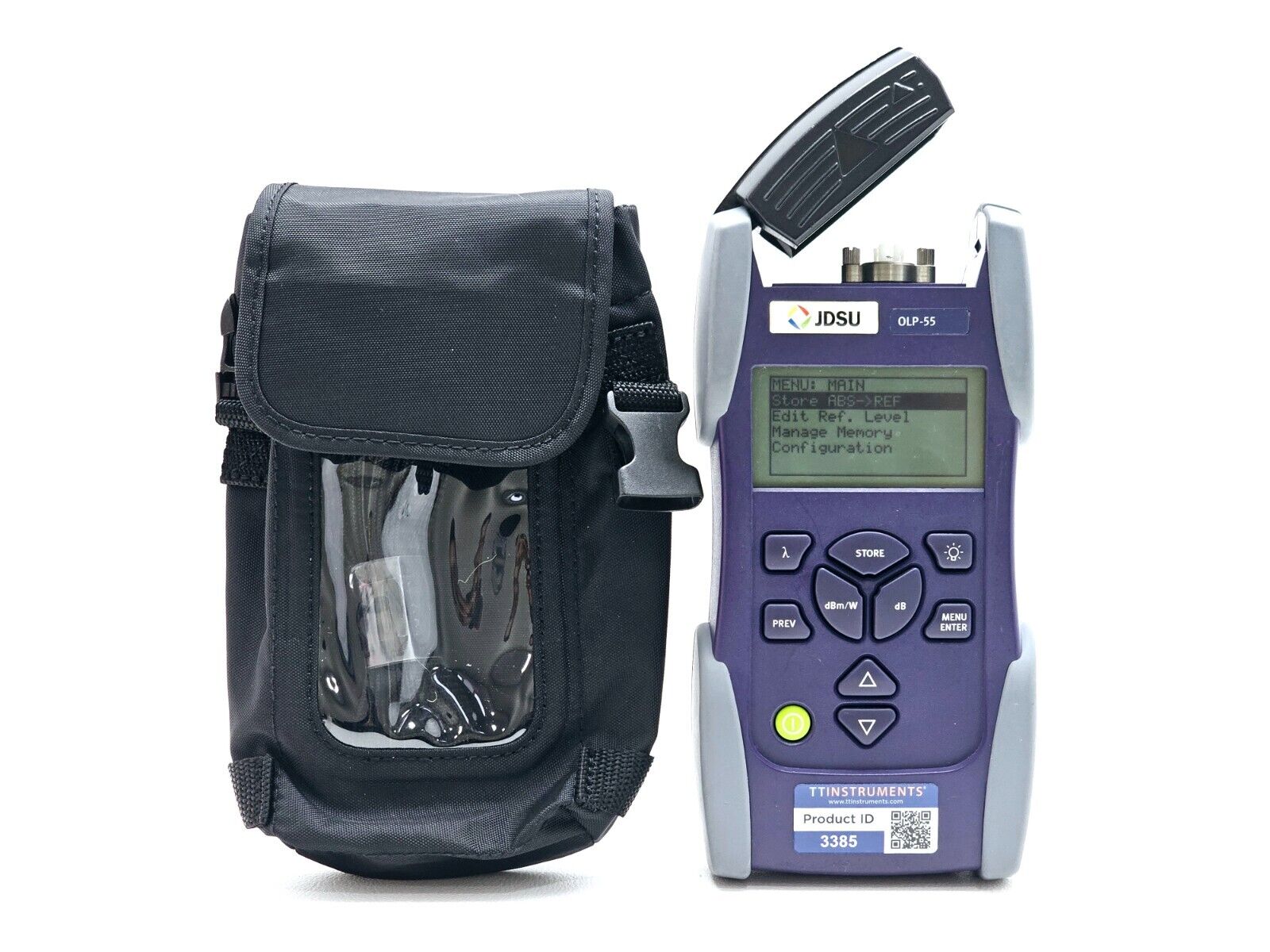 Viavi JDSU OLP-55 Optical Power Meter 2277/03 800nm to 1700nm High Power 26dBm