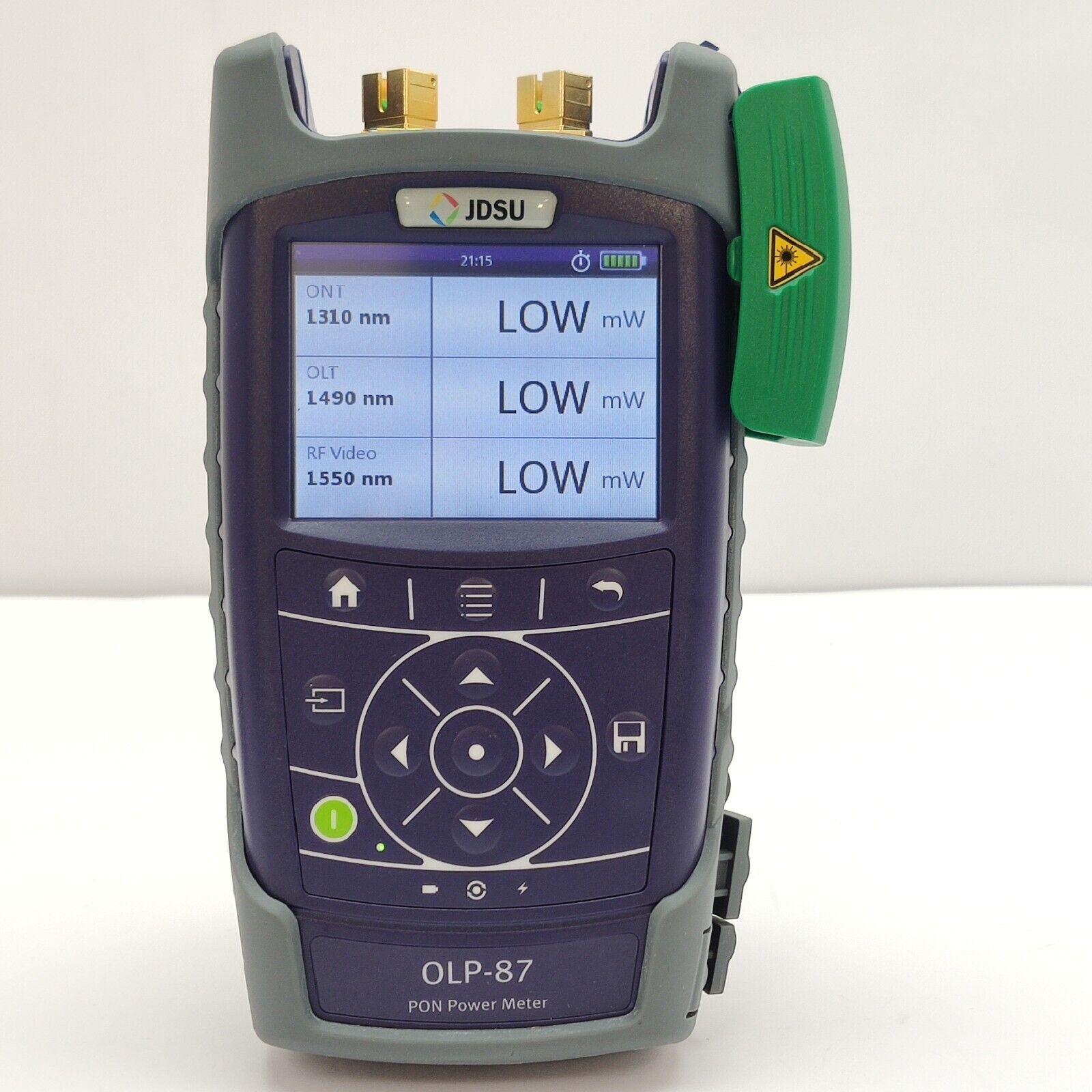 Viavi JDSU OLP-87 2305/36 FTTx PON Power Meter 1310/1490/1550 nm OLT ONT APC