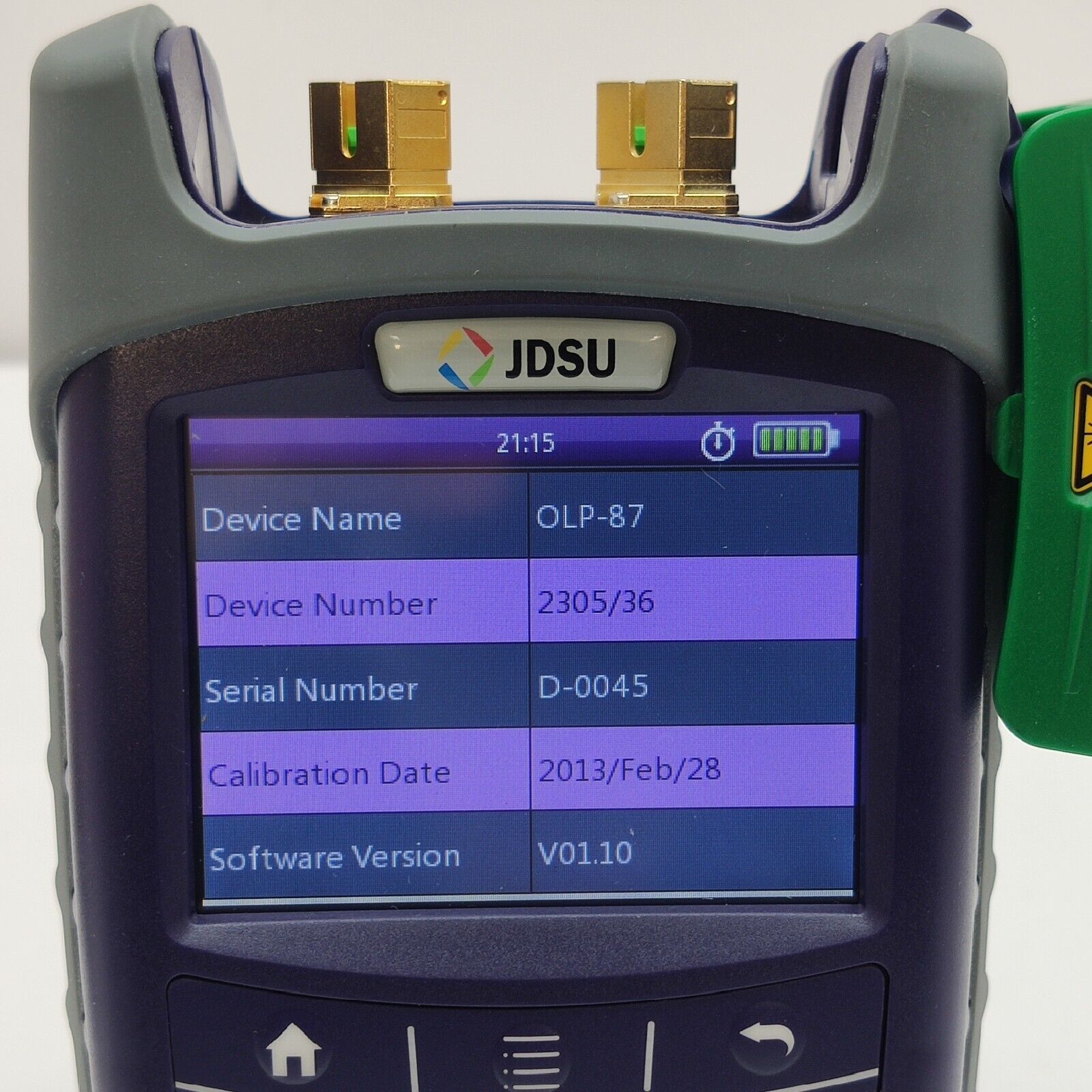 Viavi JDSU OLP-87 2305/36 FTTx PON Power Meter 1310/1490/1550 nm OLT ONT APC