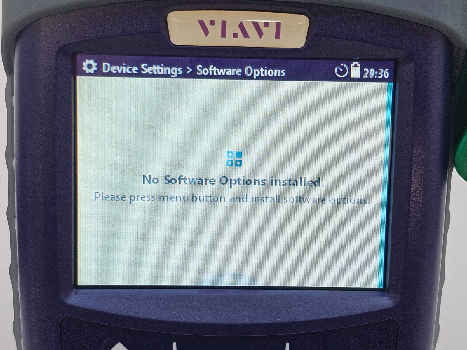 Viavi JDSU OLP-87 2305/36 PON Selective Power Meter 1310/1490/1550 APC-SC