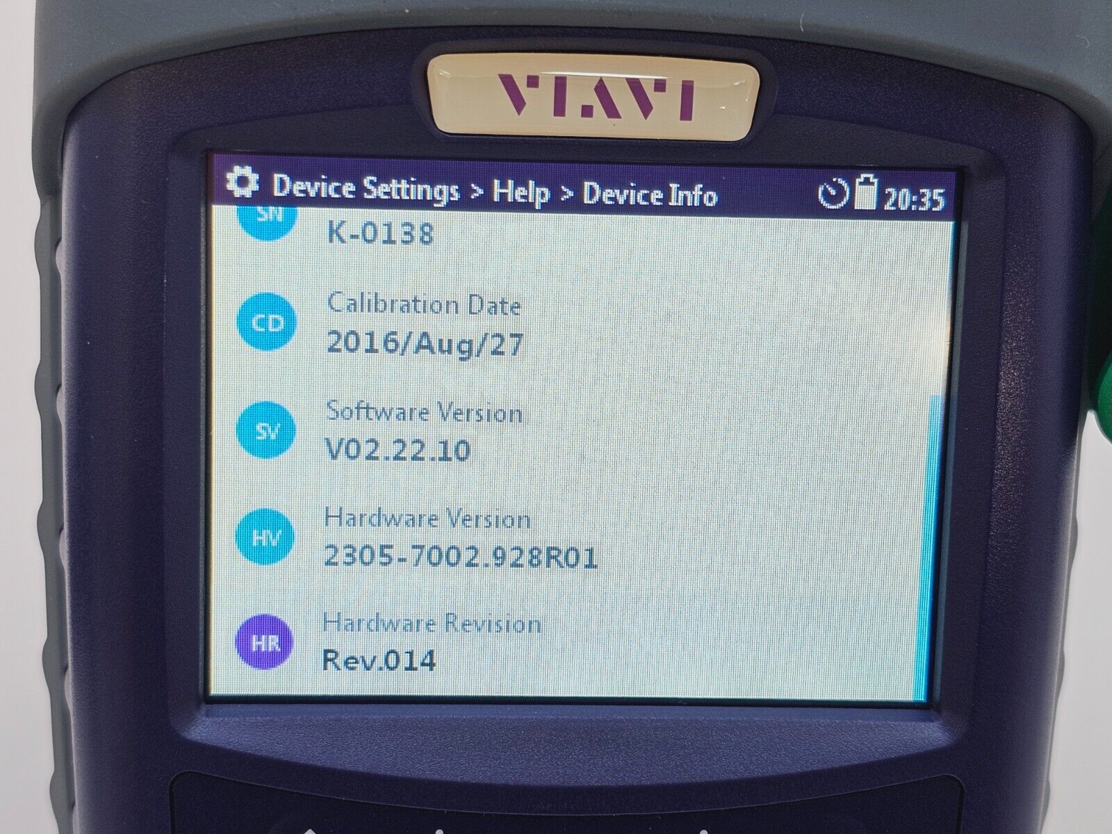 Viavi JDSU OLP-87 2305/36 PON Selective Power Meter 1310/1490/1550 APC-SC