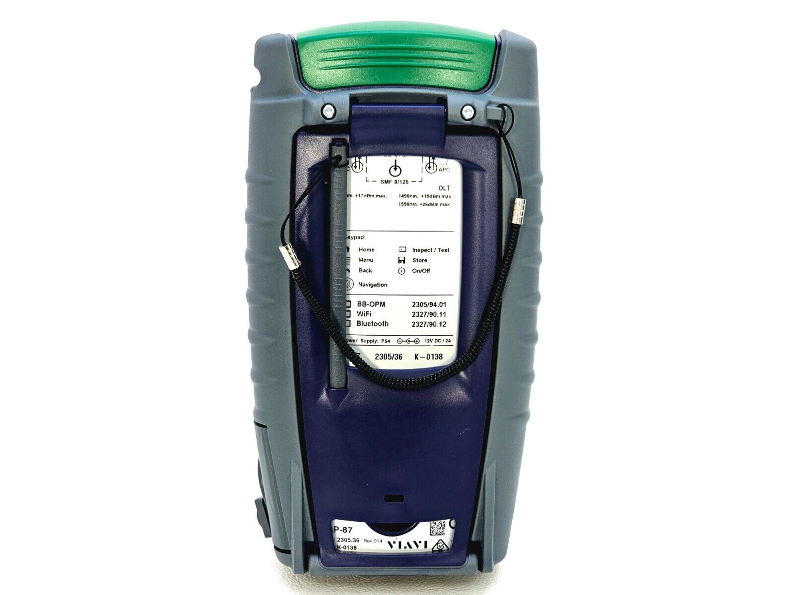 Viavi JDSU OLP-87 2305/36 PON Selective Power Meter 1310/1490/1550 APC-SC