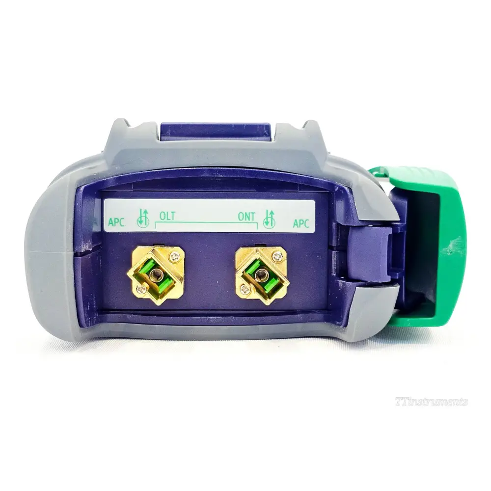 Viavi JDSU OLP-87 top view showing port and interface