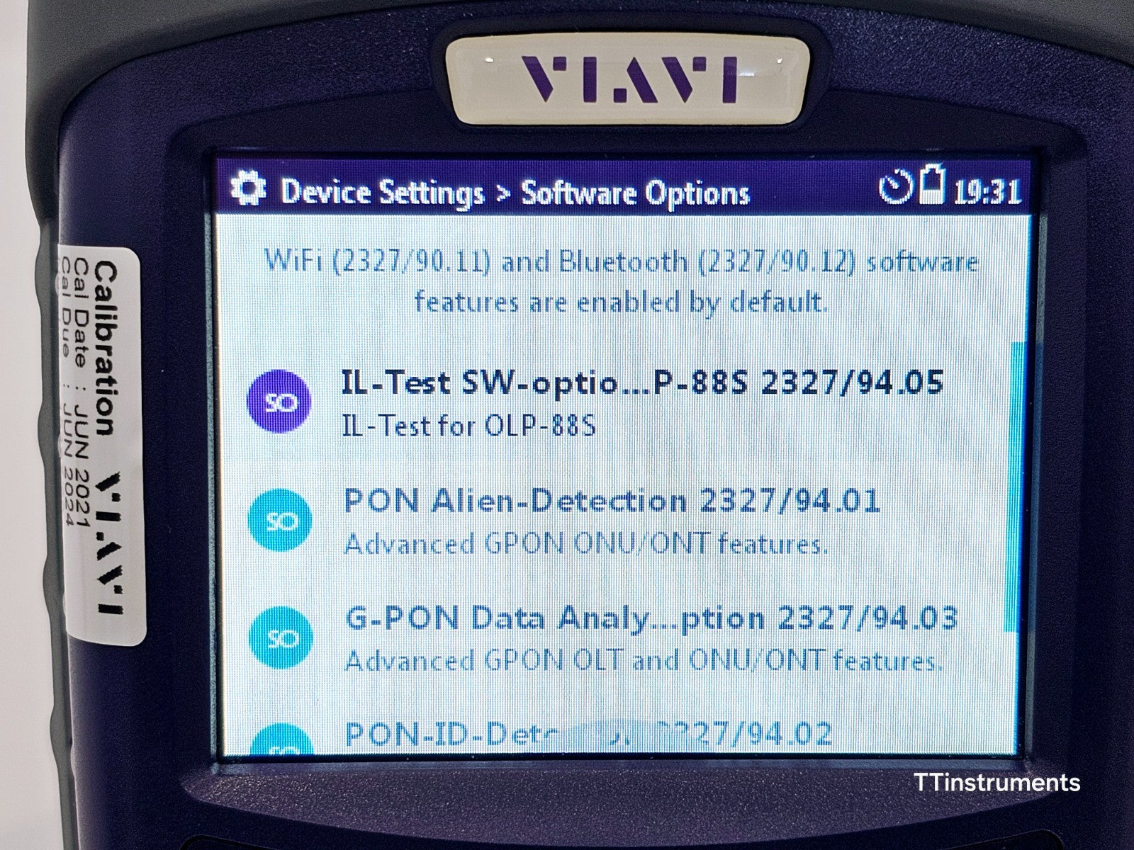 Viavi JDSU OLP-88 True PON Tester 2327/37 1490/1577 Down 1270/1310 Up Stream APC