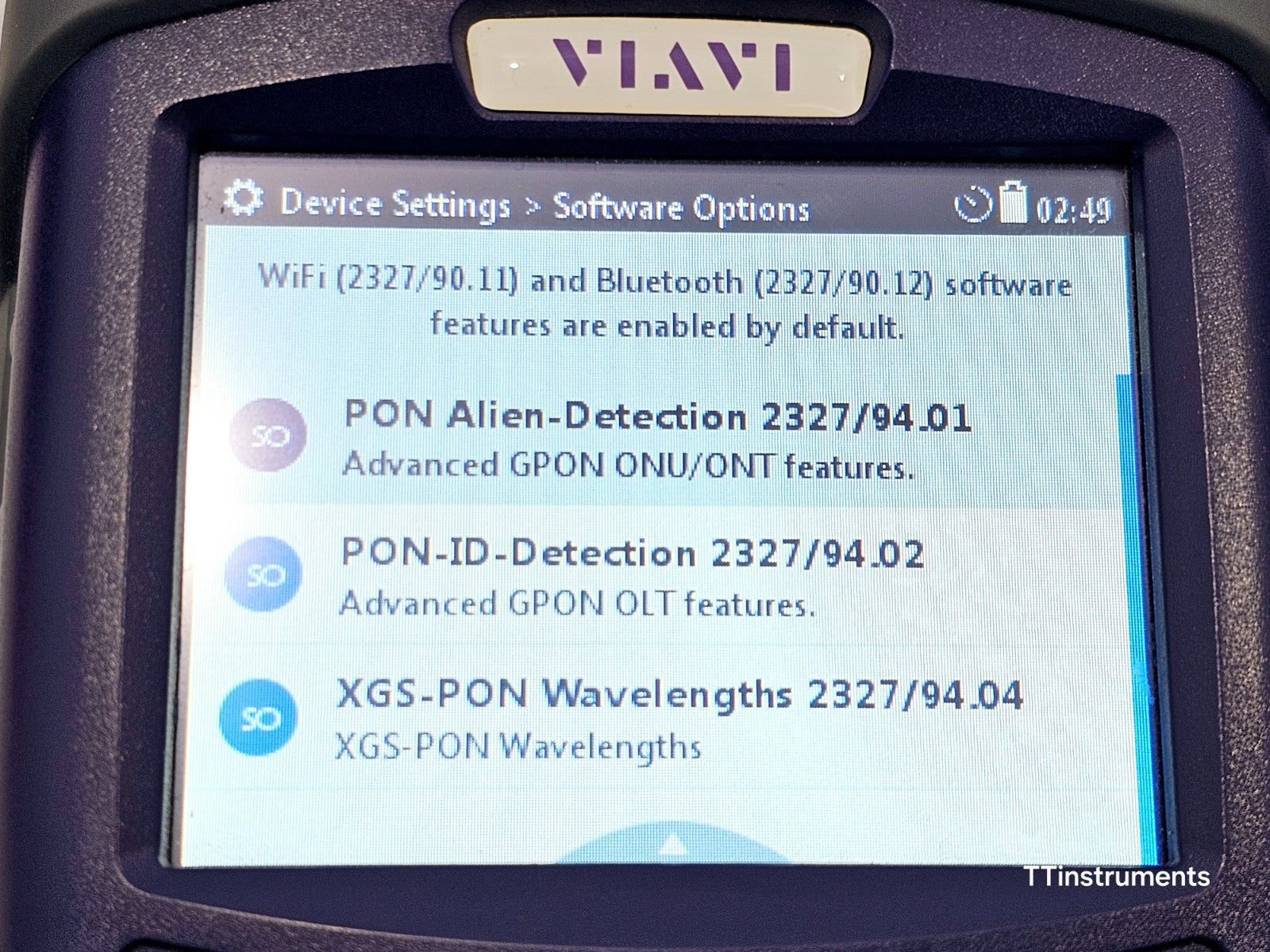 Viavi JDSU OLP-88 True PON Tester 2327/37 1490/1577 Down 1270/1310 Up Stream APC