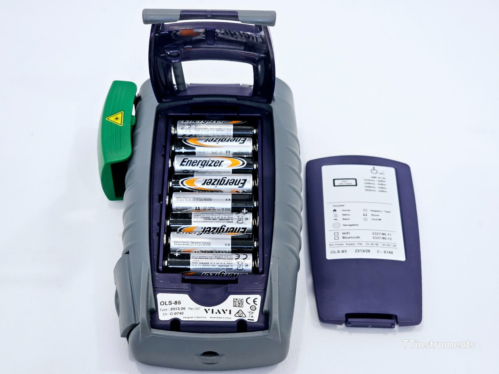 Viavi JDSU OLS-85 Optical Laser Source 2313/26 SC-APC SM 1310/1490/1550/1625nm