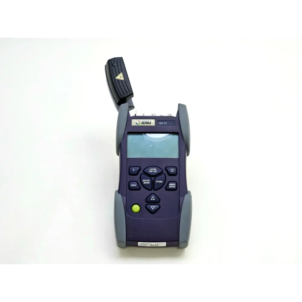 Viavi JDSU OLT-55 optical test set display and SMARTStar user interface panel