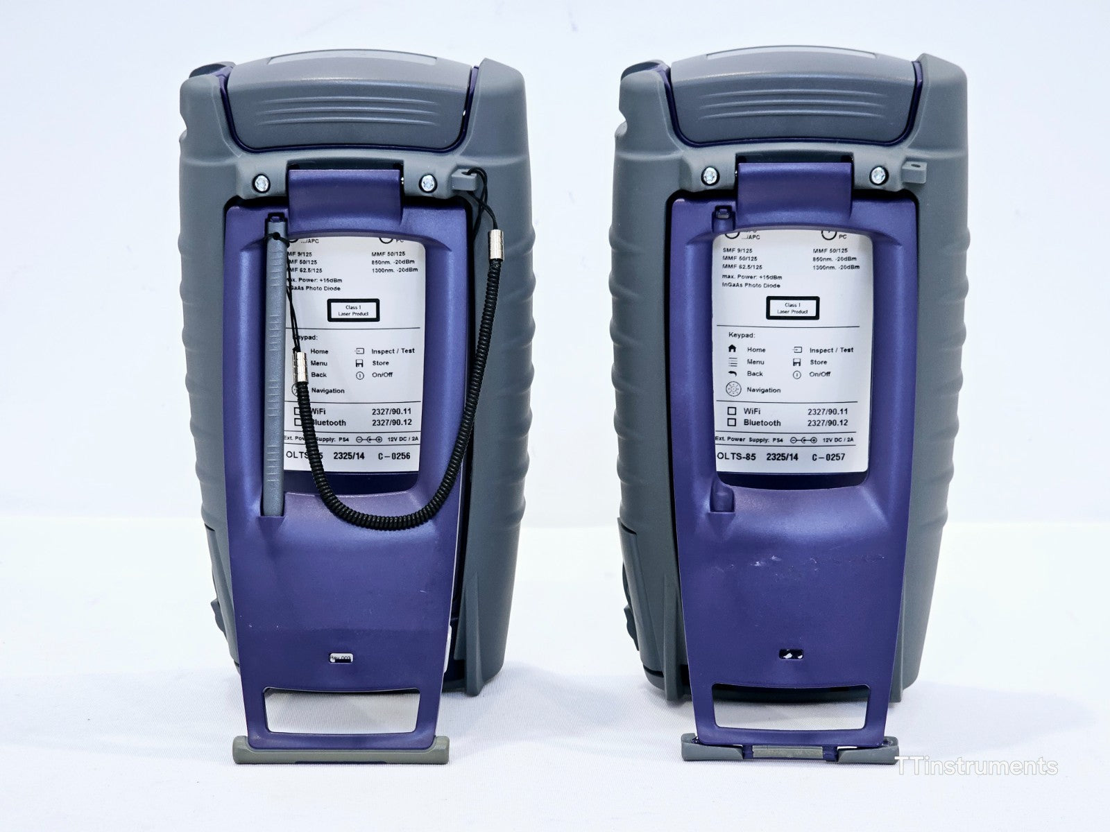 Viavi JDSU OLTS-85 Fiber Optic Loss Test Set 2325/14 MM Multi-mode Tier 1