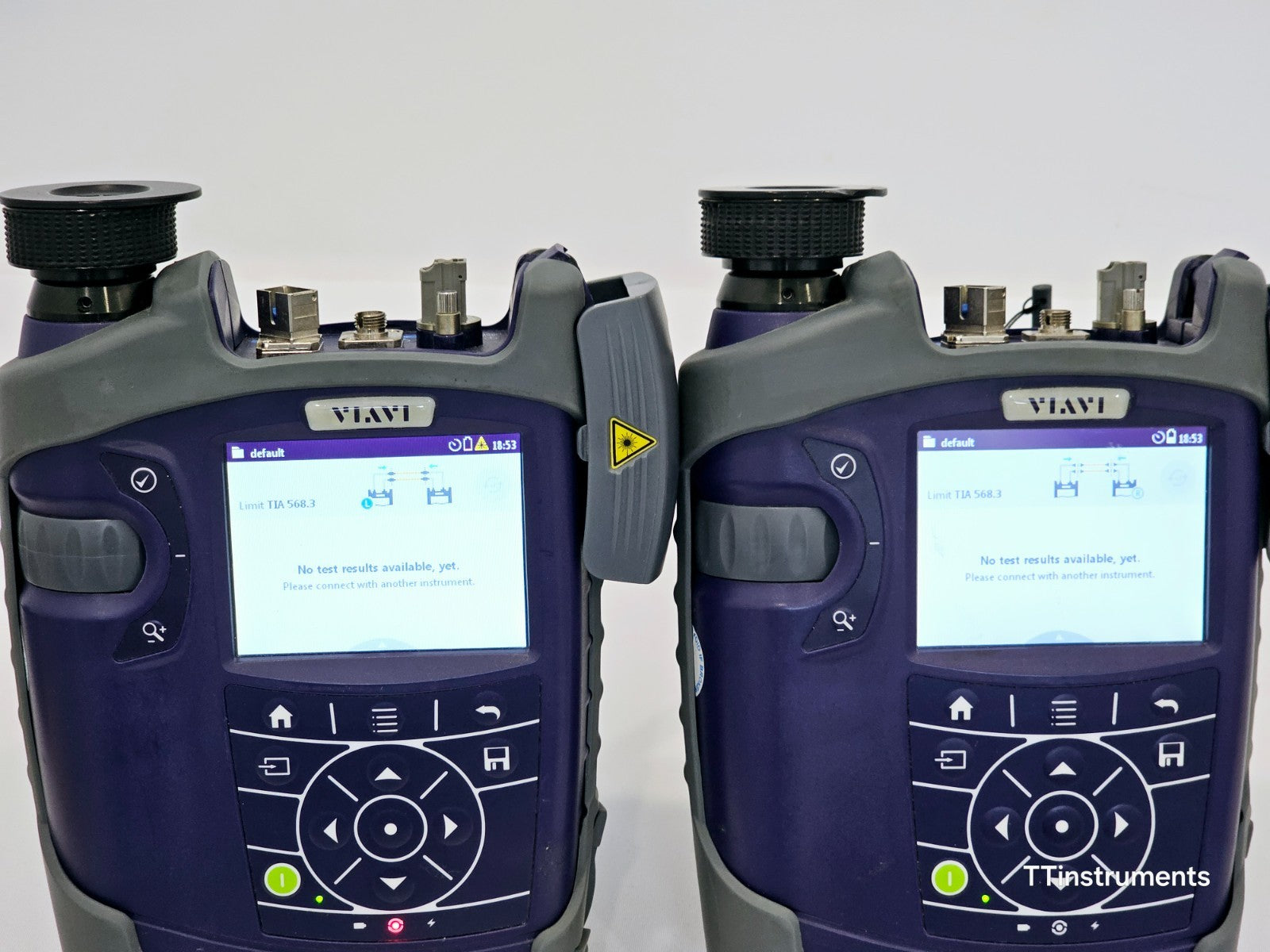 Viavi JDSU OLTS-85P Fiber Optic Loss Test Set & Microscope 2326/15 SM MM QUAD