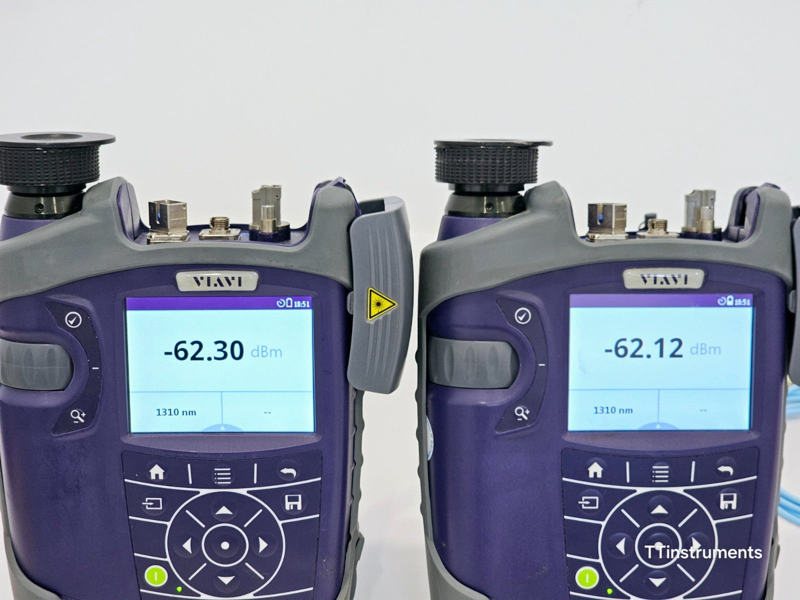 Viavi JDSU OLTS-85P Fiber Optic Loss Test Set & Microscope 2326/15 SM MM QUAD