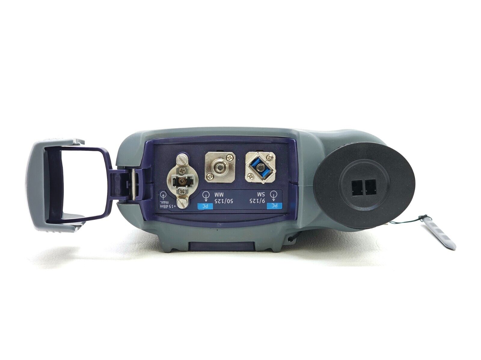 Viavi JDSU OLTS-85P QUAD Loss Tester with Patch Cord Microscope 2326/15 SM MM PC