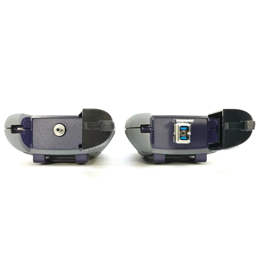 Viavi JDSU OMK-34 kit carry case open showing power meter and light source stored inside