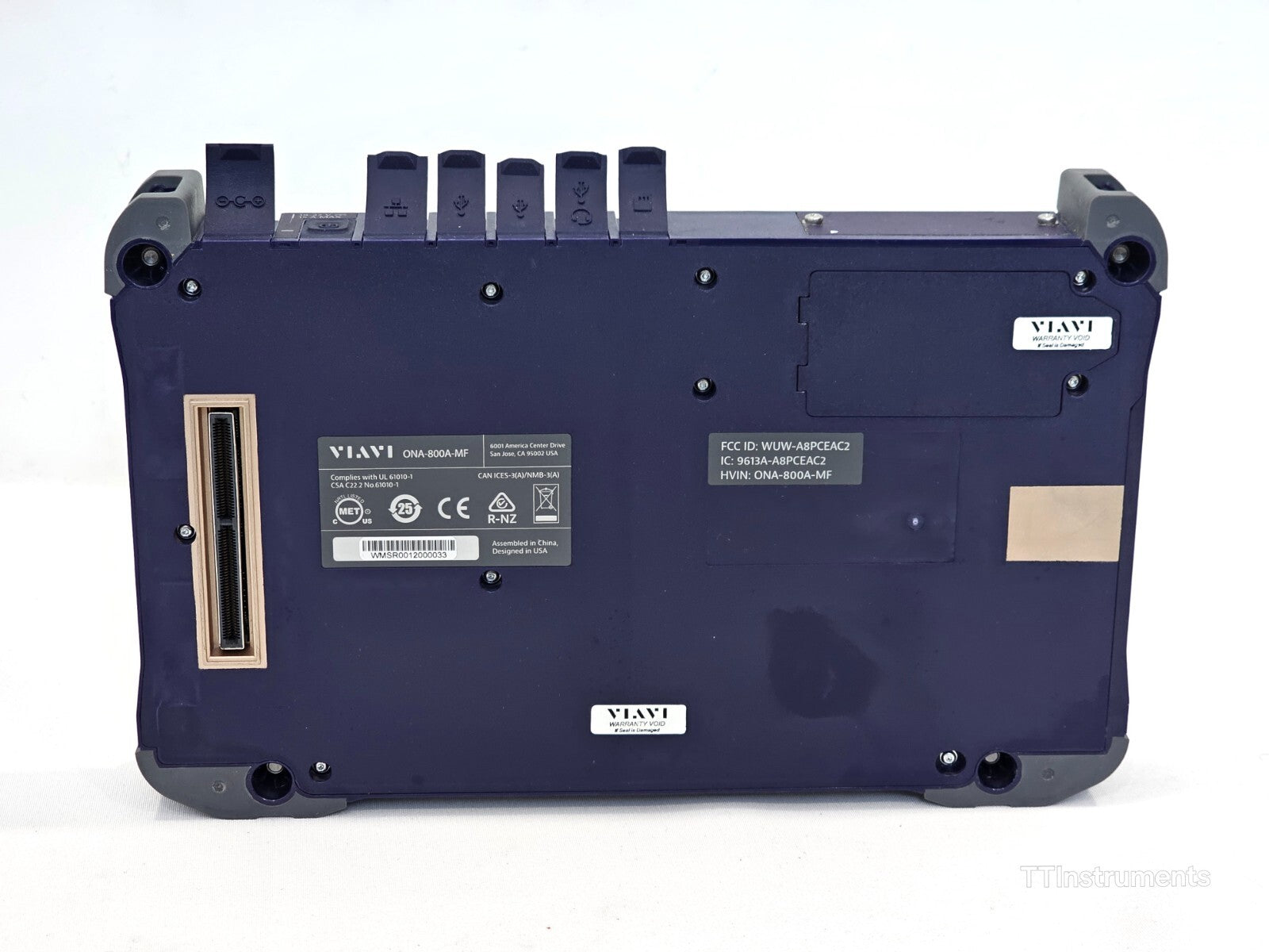 Viavi JDSU ONA-800A OneAdvisor with SPA06MA-O Radio Analysis Ethernet 5G NR 6GHz